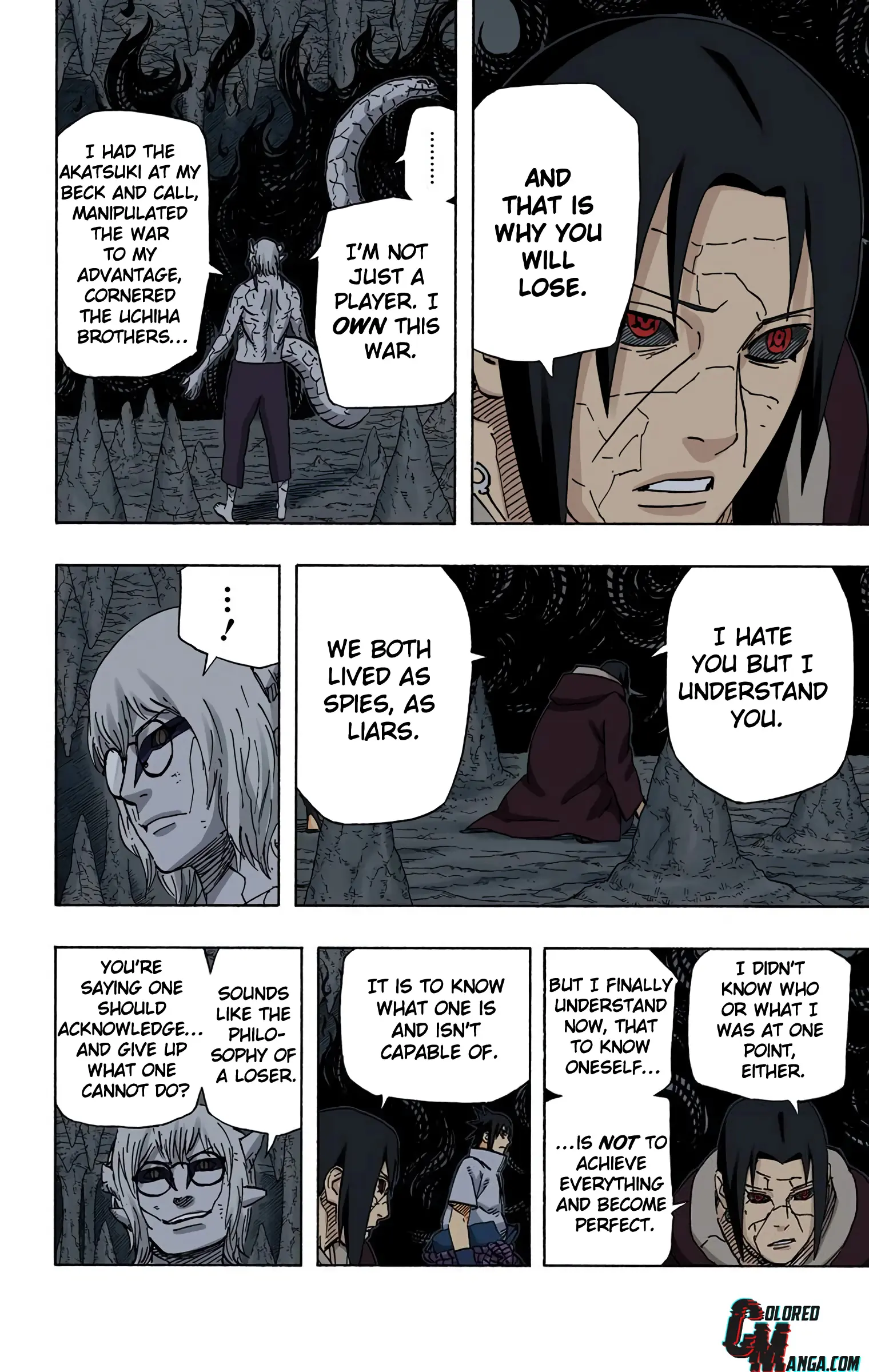 Naruto Colored Manga Online, chapter 582, page 6