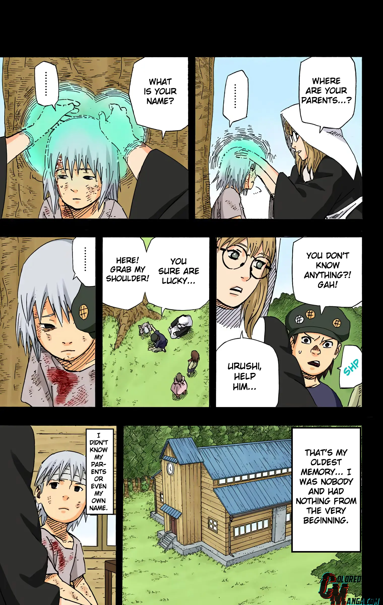 Naruto Colored Manga Online, chapter 582, page 9