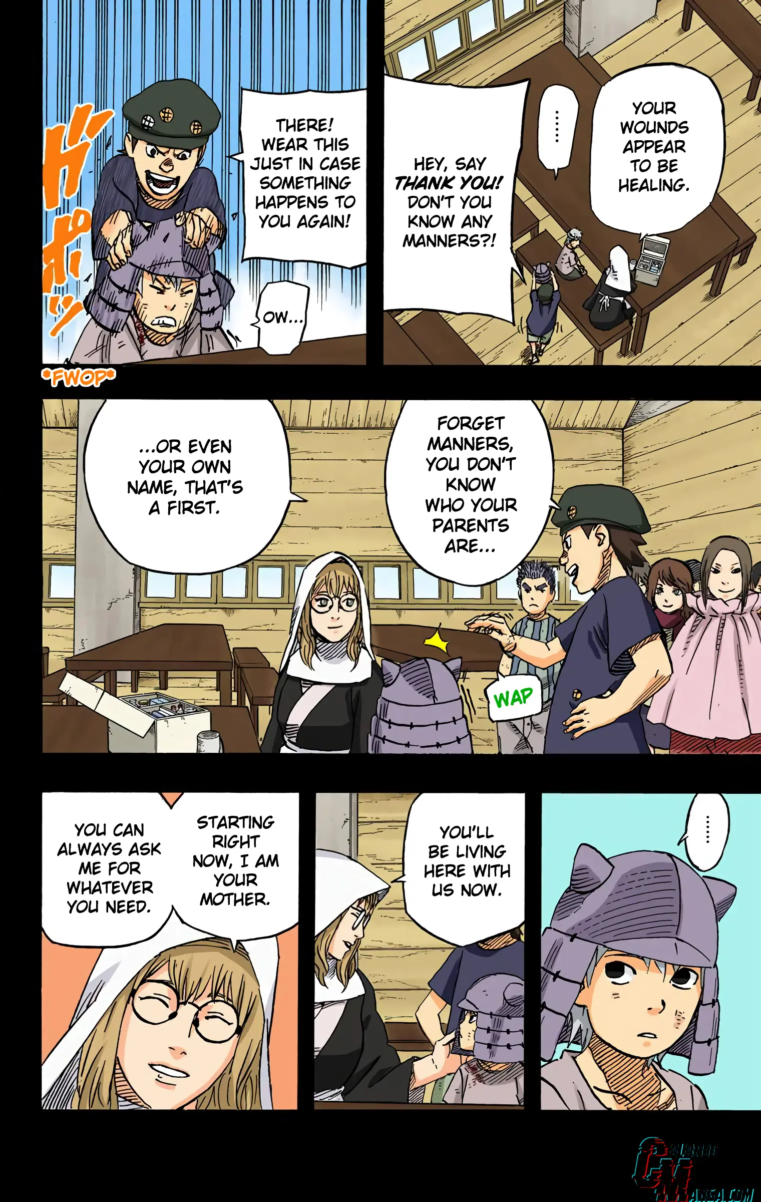 Naruto Colored Manga Online, chapter 582, page 10