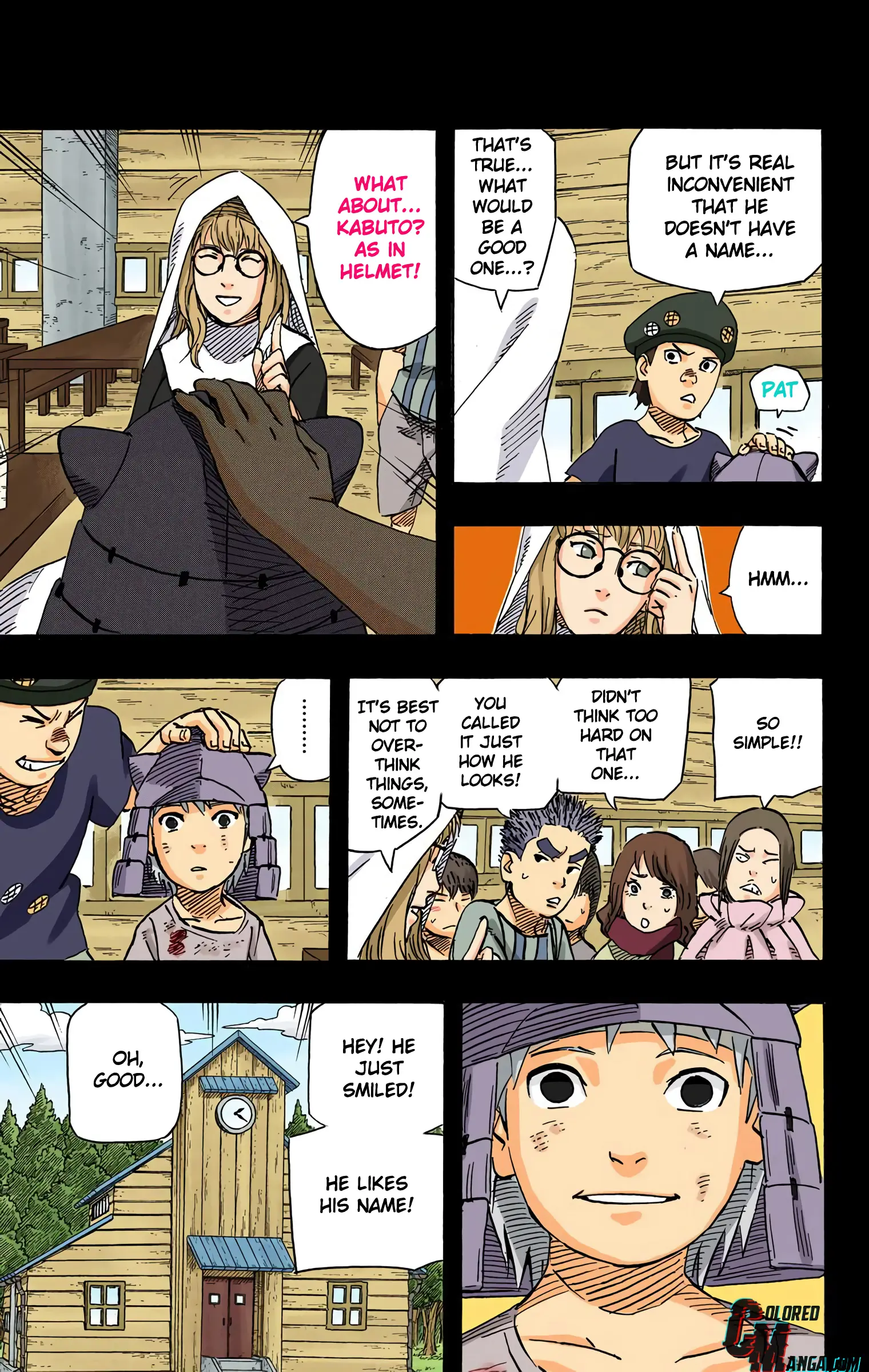 Naruto Colored Manga Online, chapter 582, page 11