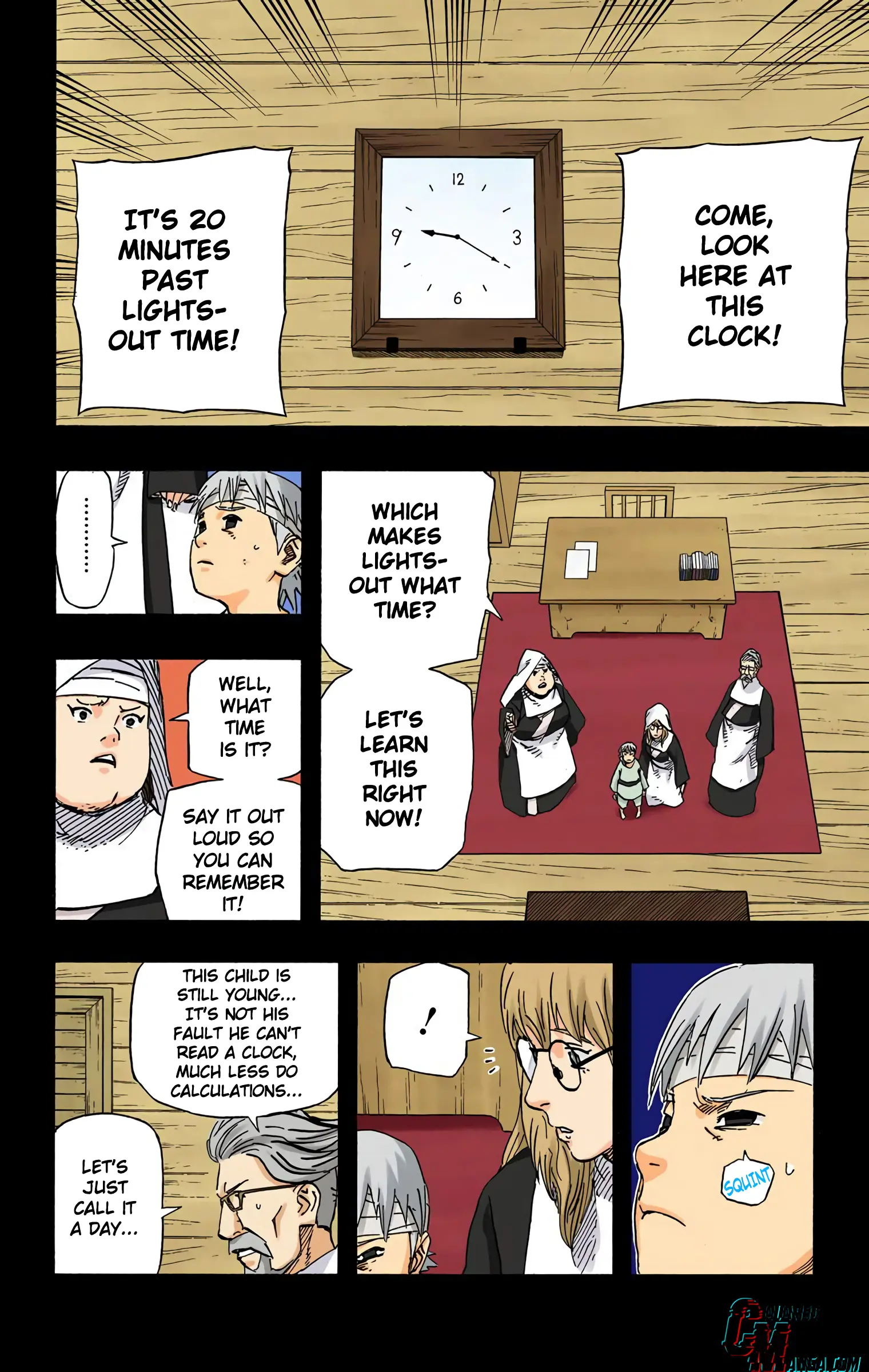 Naruto Colored Manga Online, chapter 582, page 14