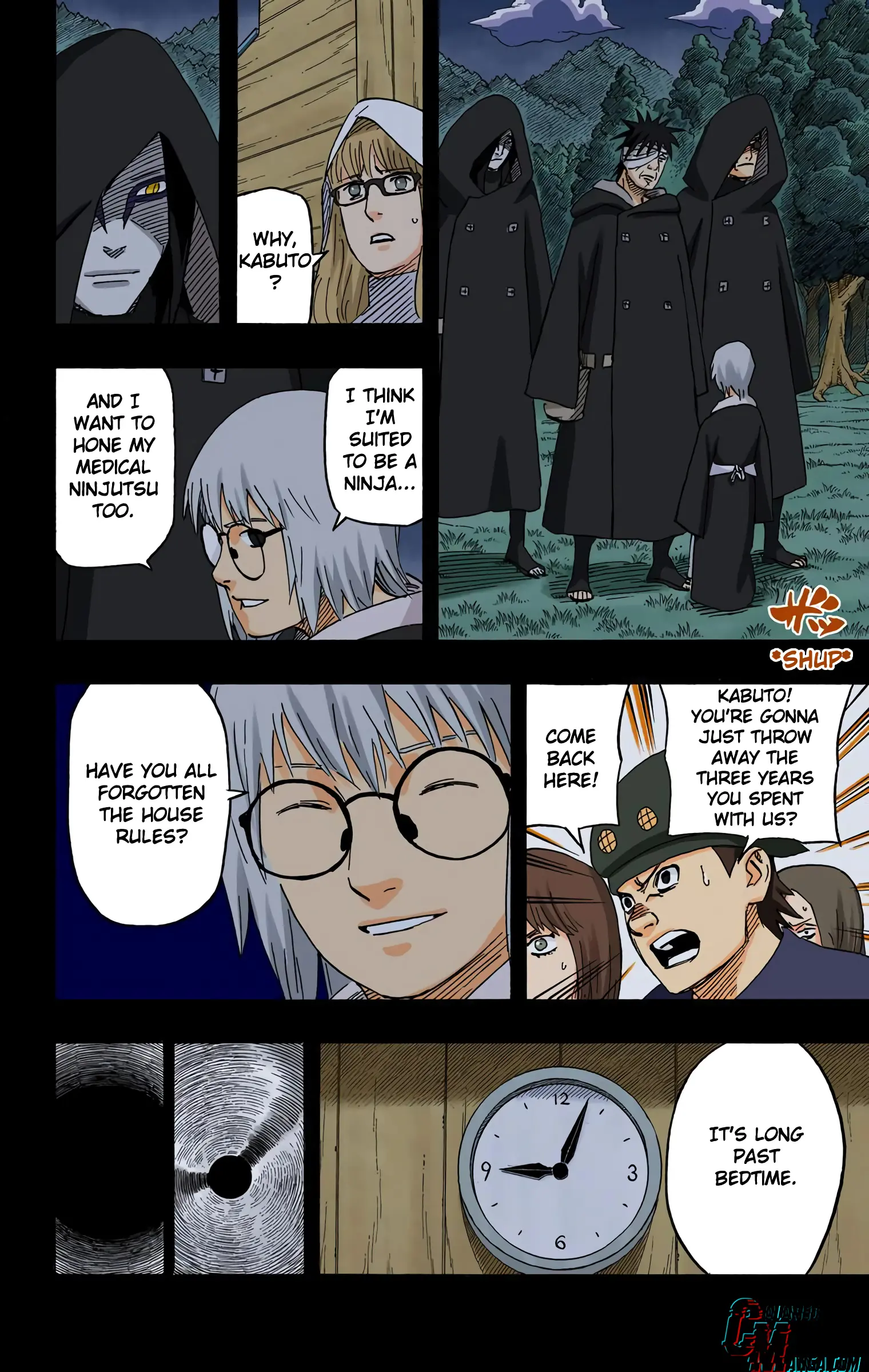 Naruto Colored Manga Online, chapter 583, page 8