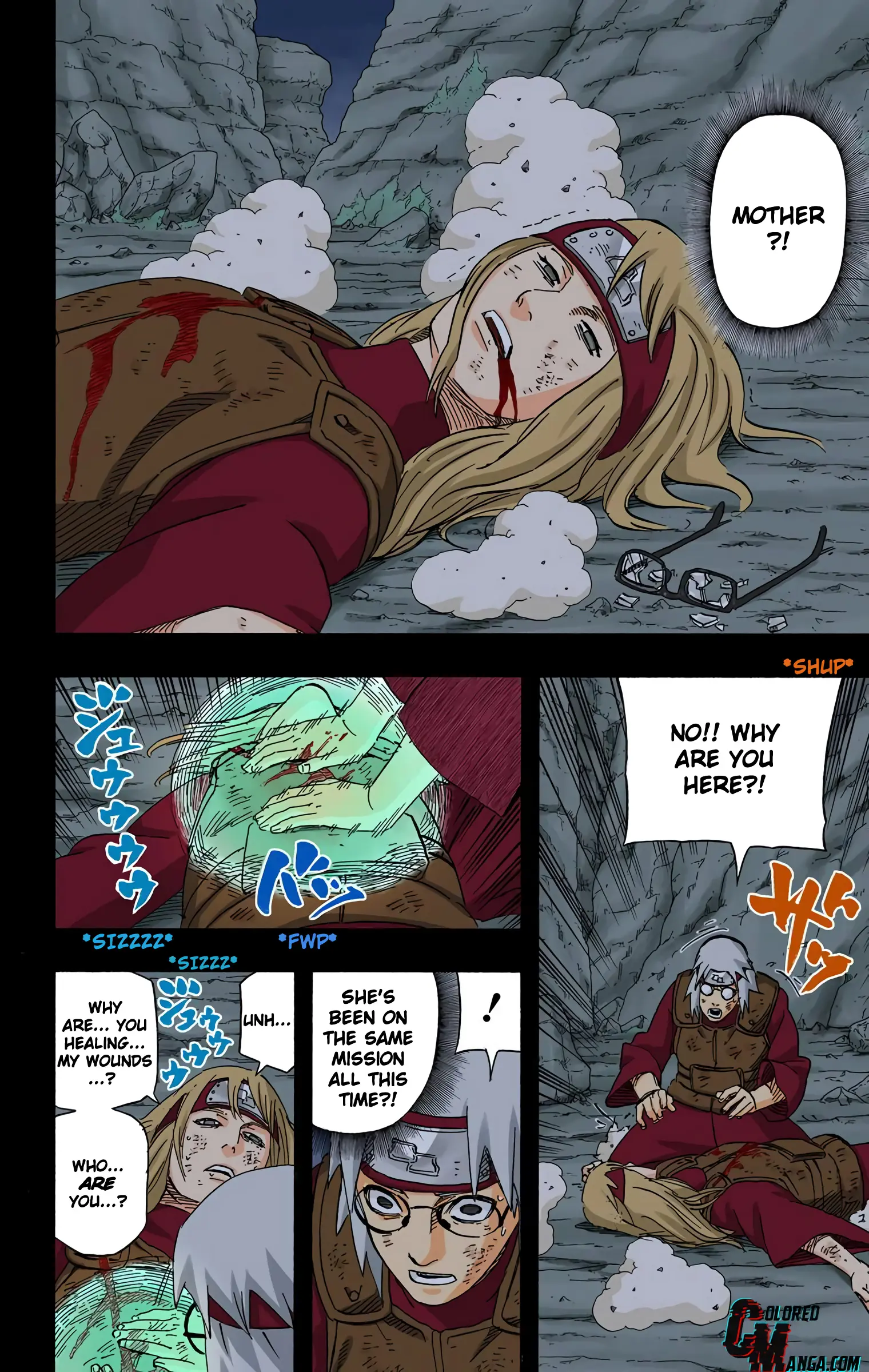 Naruto Colored Manga Online, chapter 583, page 12