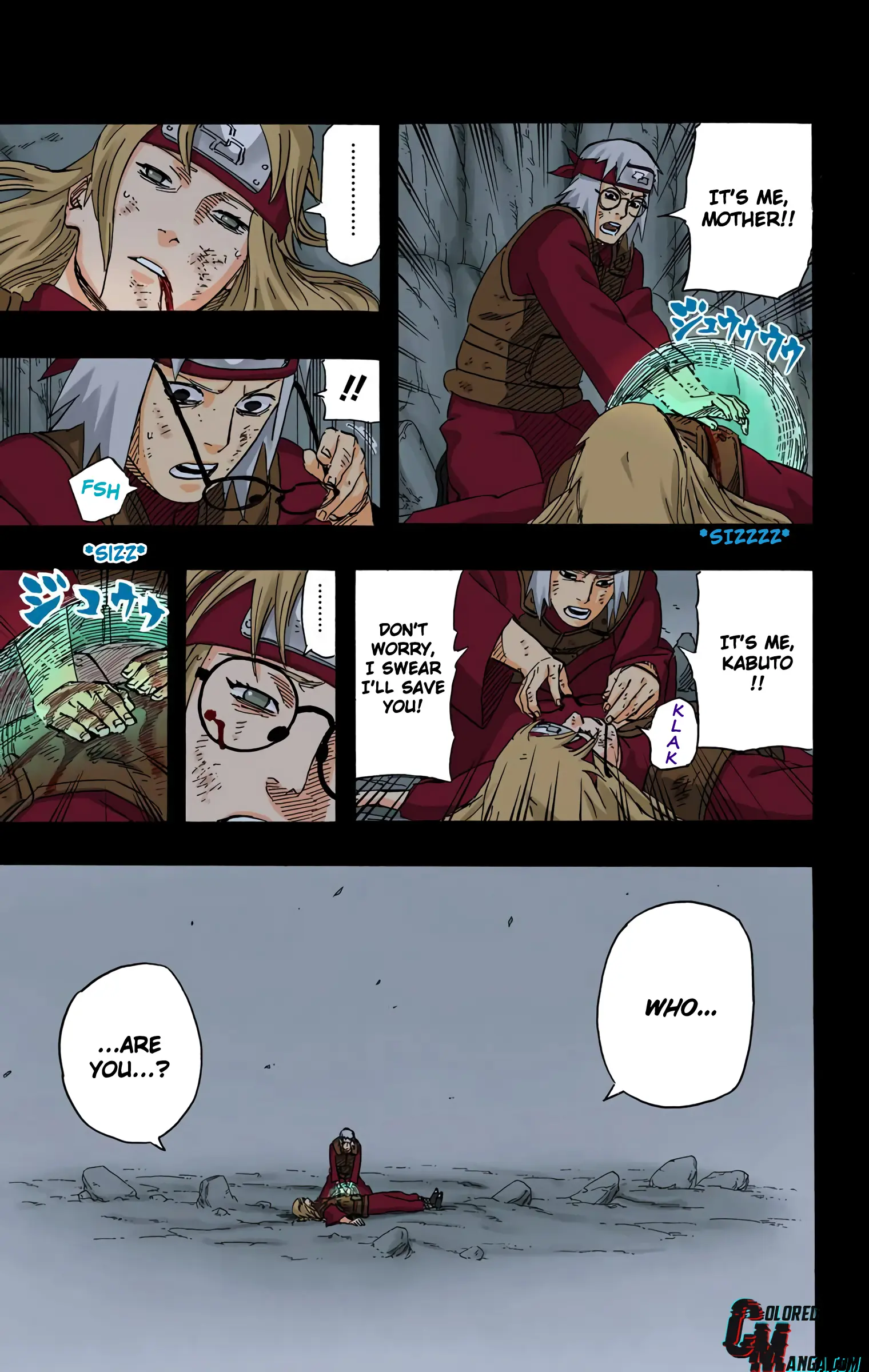 Naruto Colored Manga Online, chapter 583, page 13