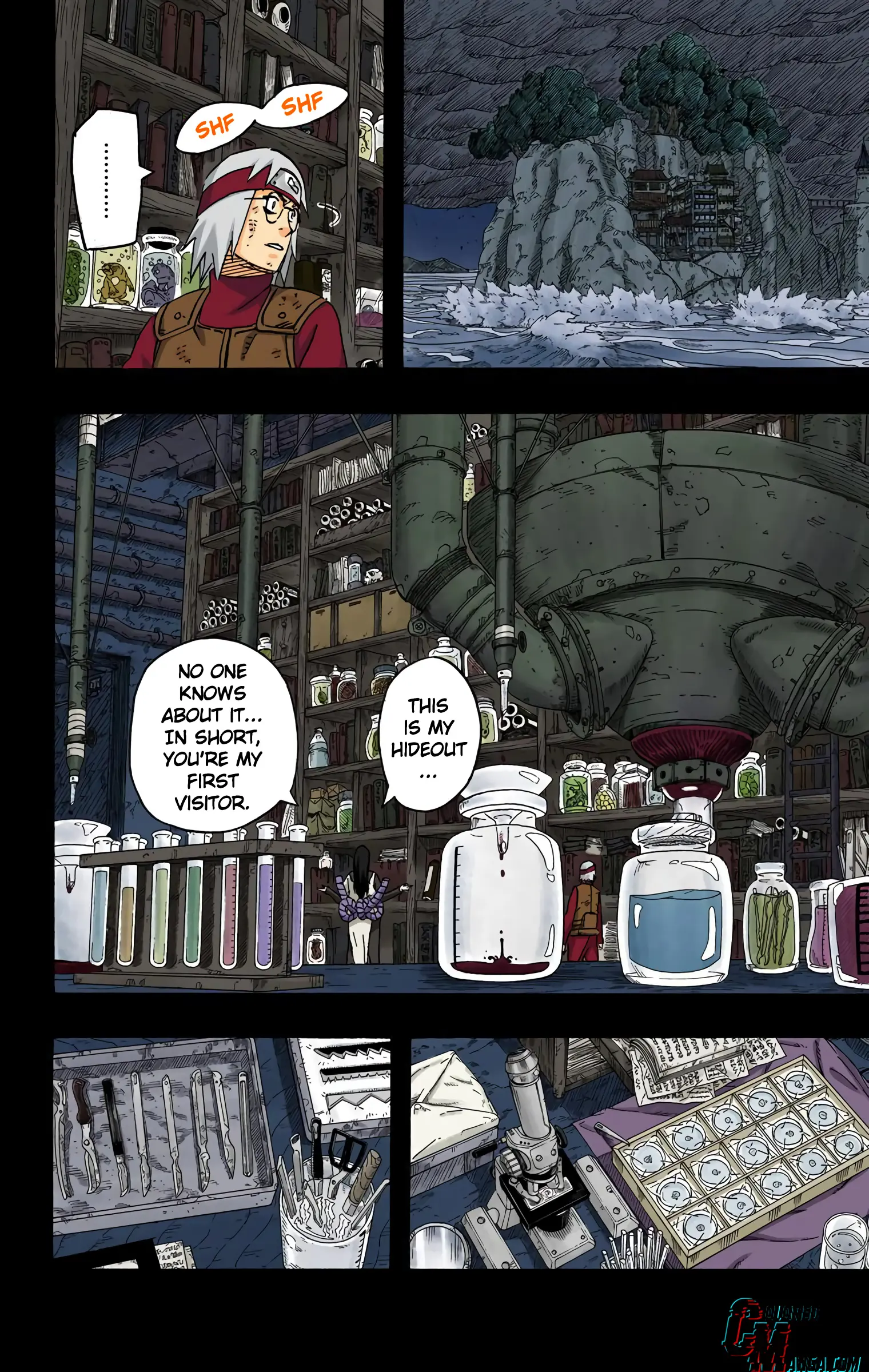 Naruto Colored Manga Online, chapter 584, page 2