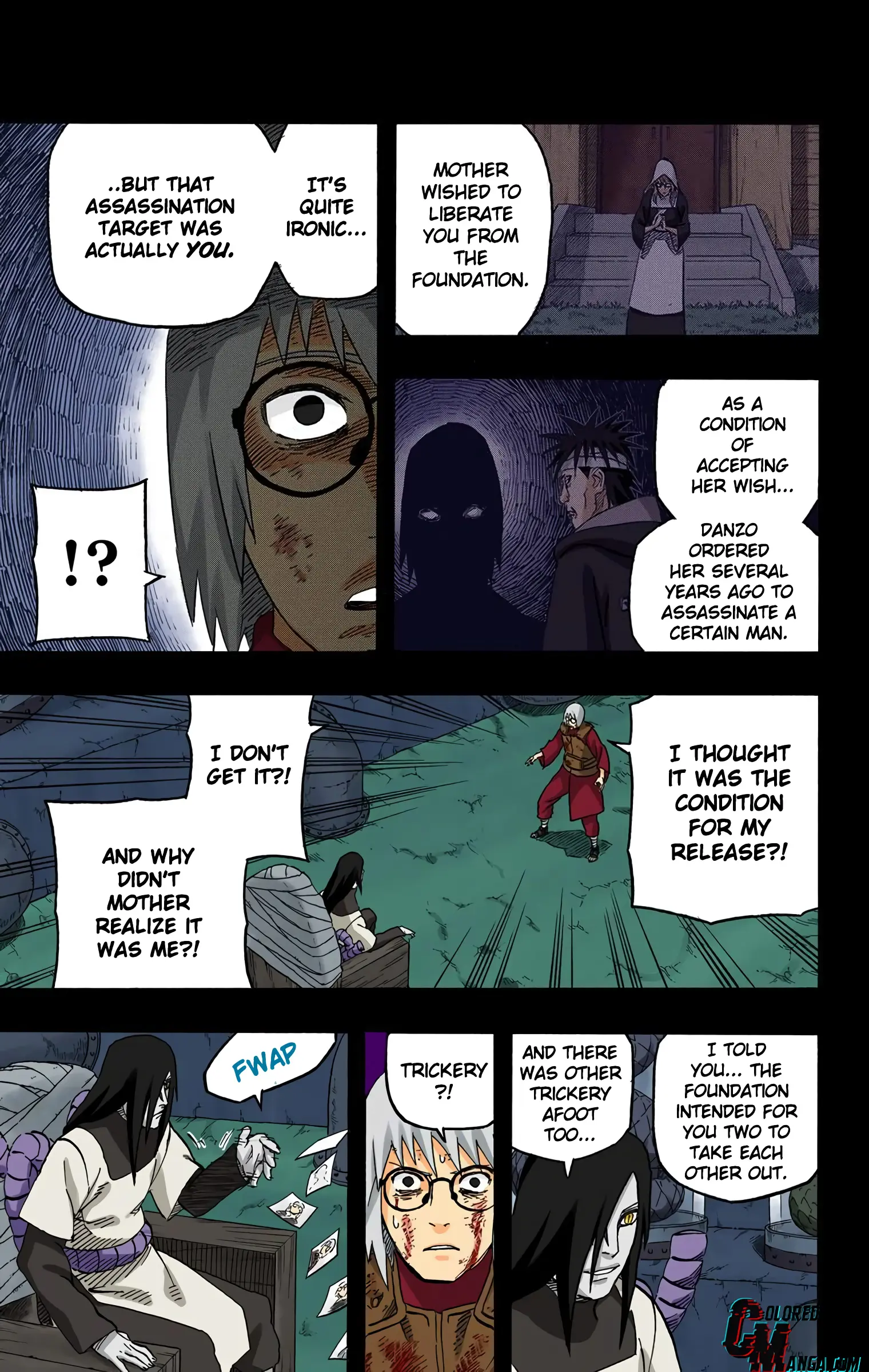 Naruto Colored Manga Online, chapter 584, page 5