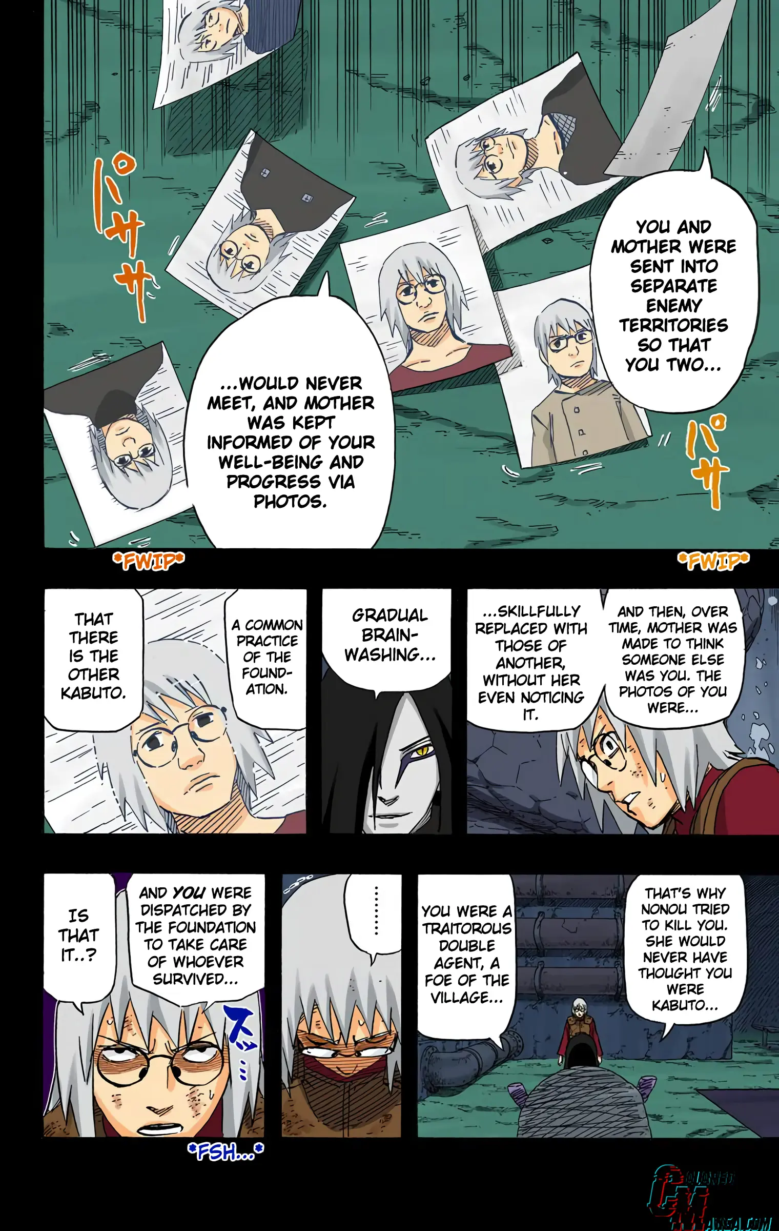 Naruto Colored Manga Online, chapter 584, page 6