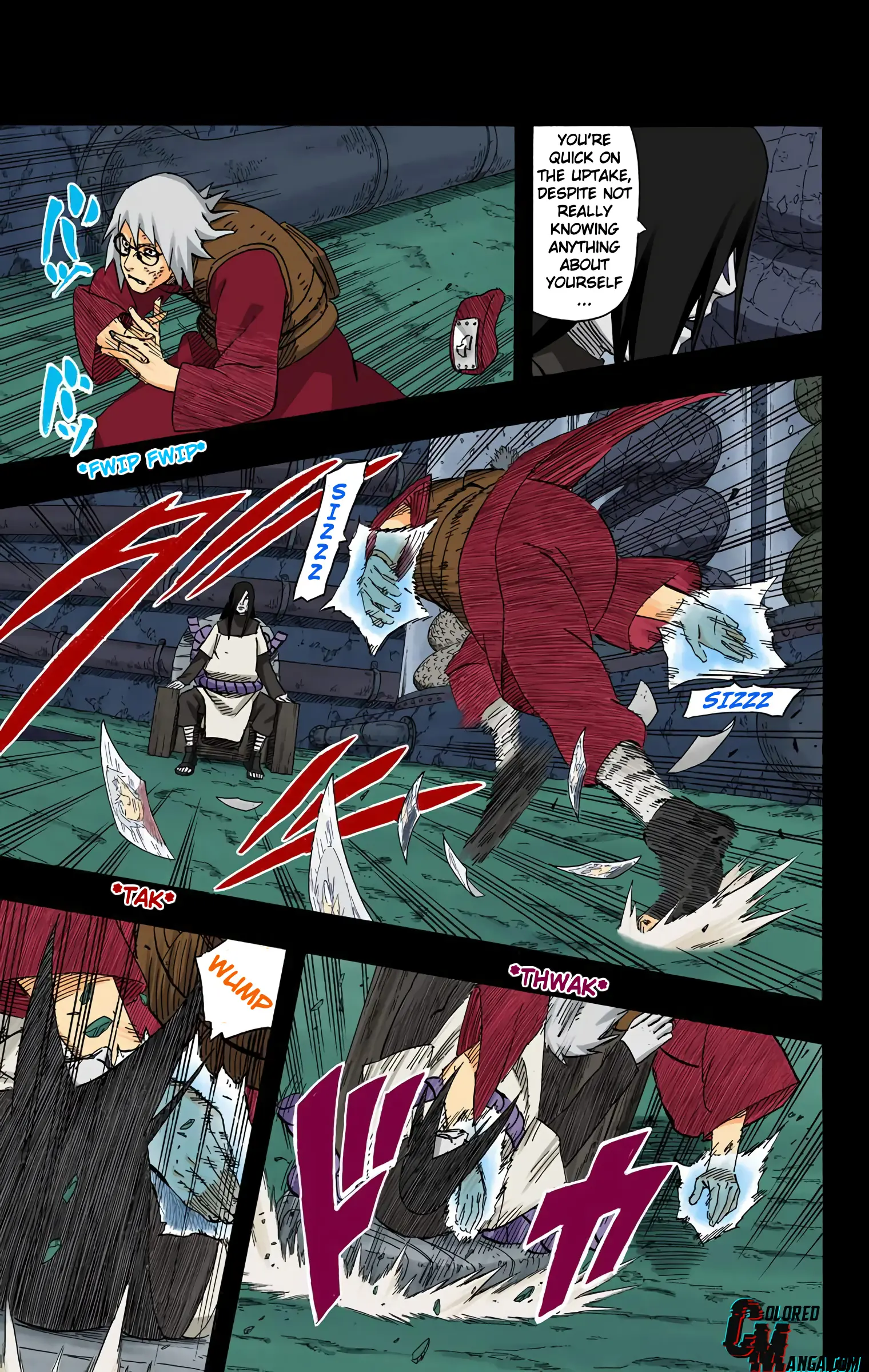 Naruto Colored Manga Online, chapter 584, page 7