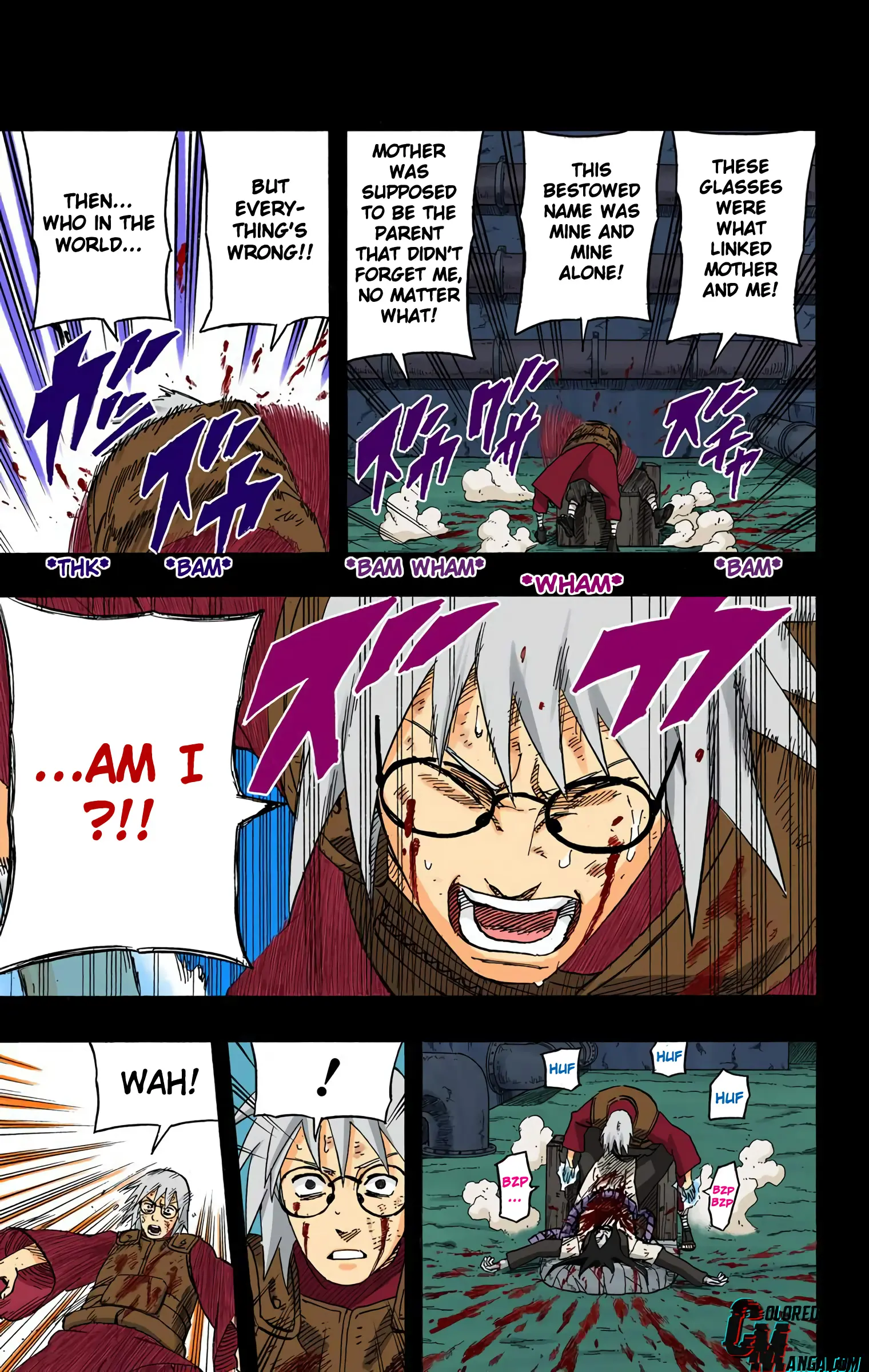 Naruto Colored Manga Online, chapter 584, page 9
