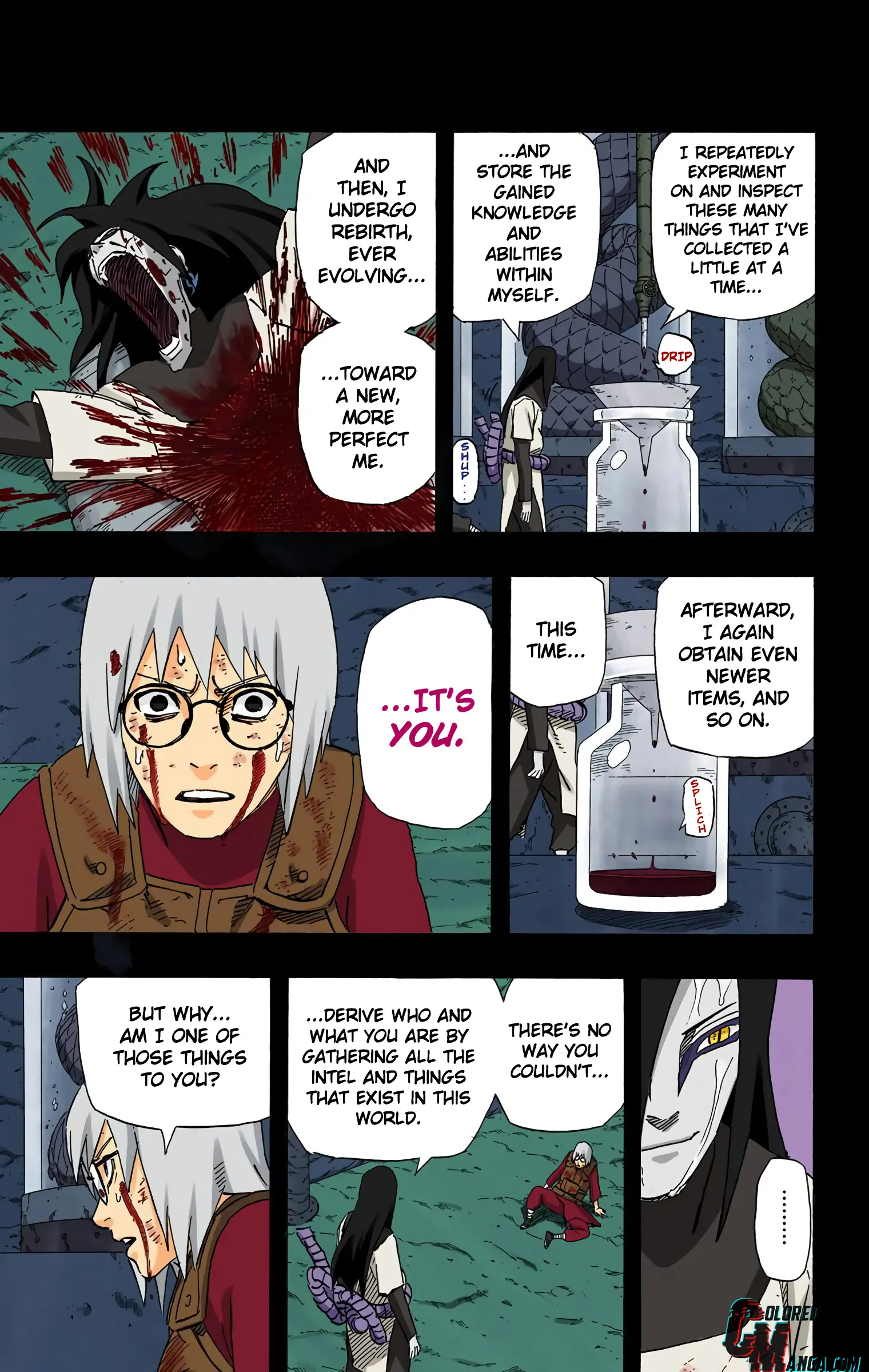 Naruto Colored Manga Online, chapter 584, page 11