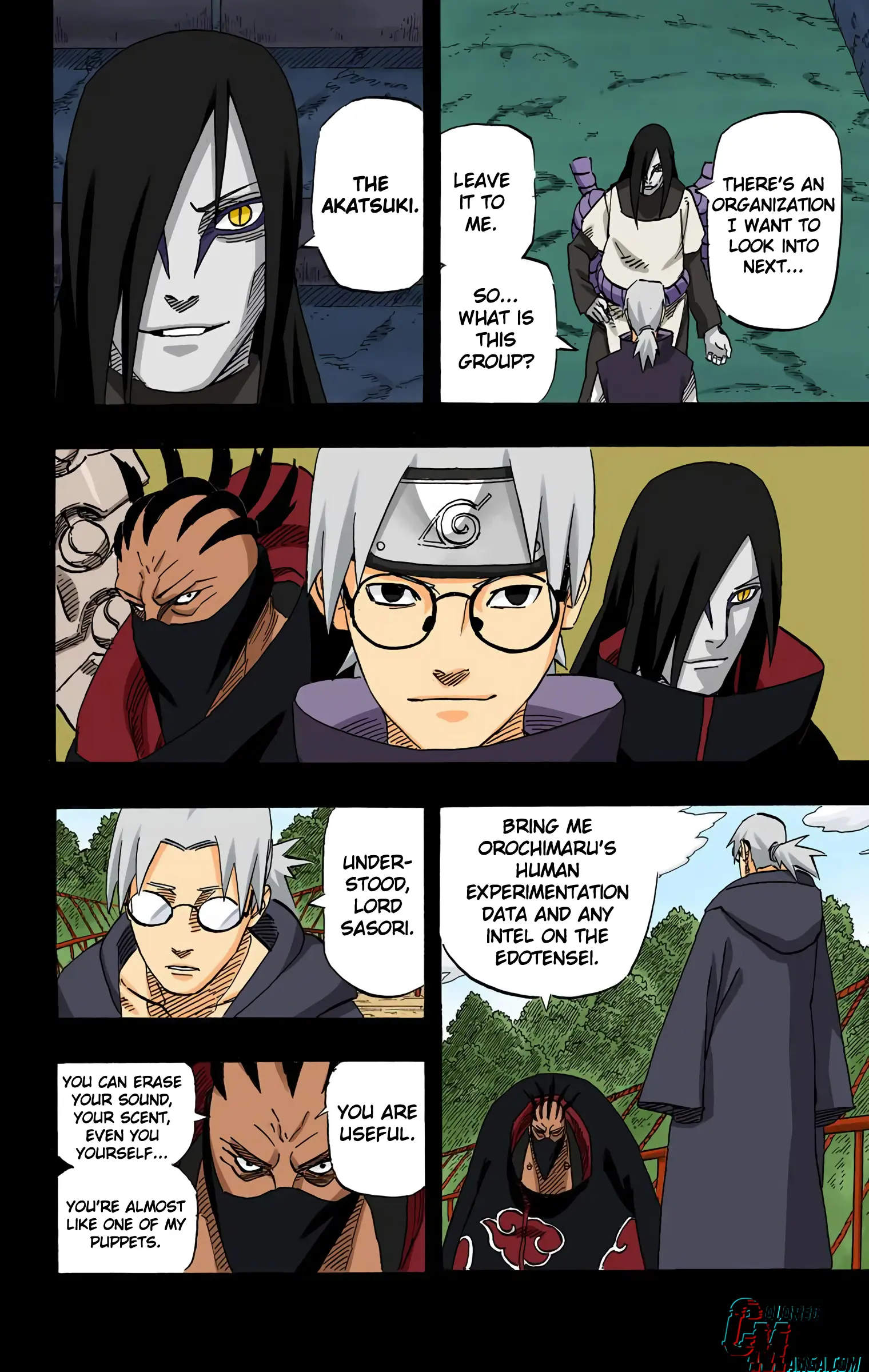 Naruto Colored Manga Online, chapter 584, page 14