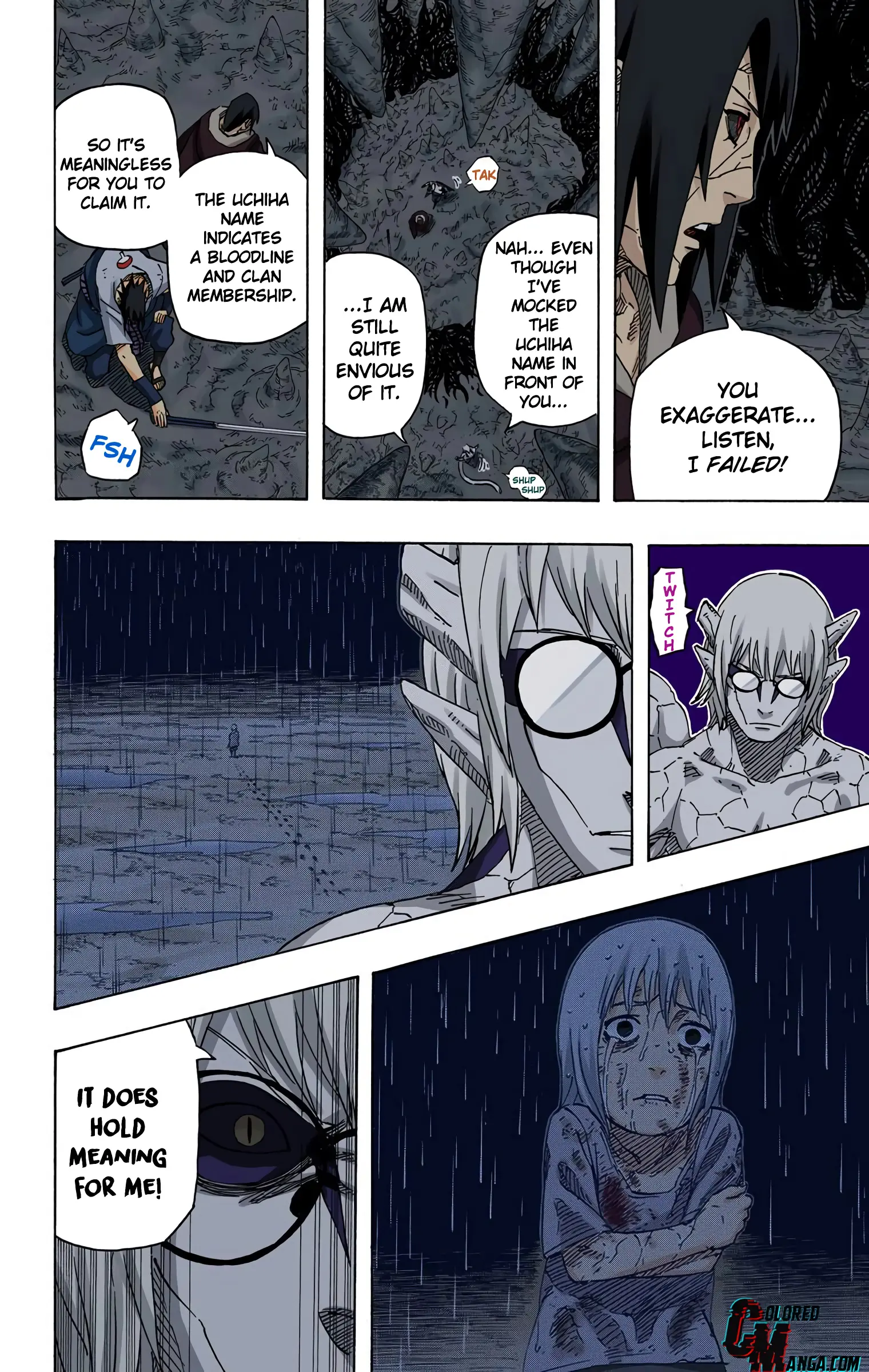 Naruto Colored Manga Online, chapter 585, page 2