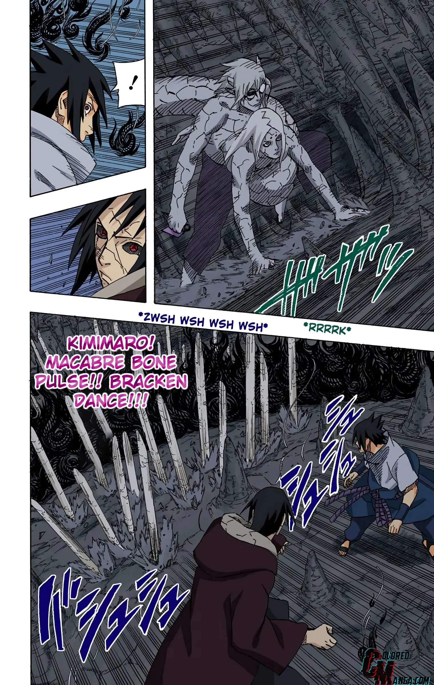 Naruto Colored Manga Online, chapter 585, page 6