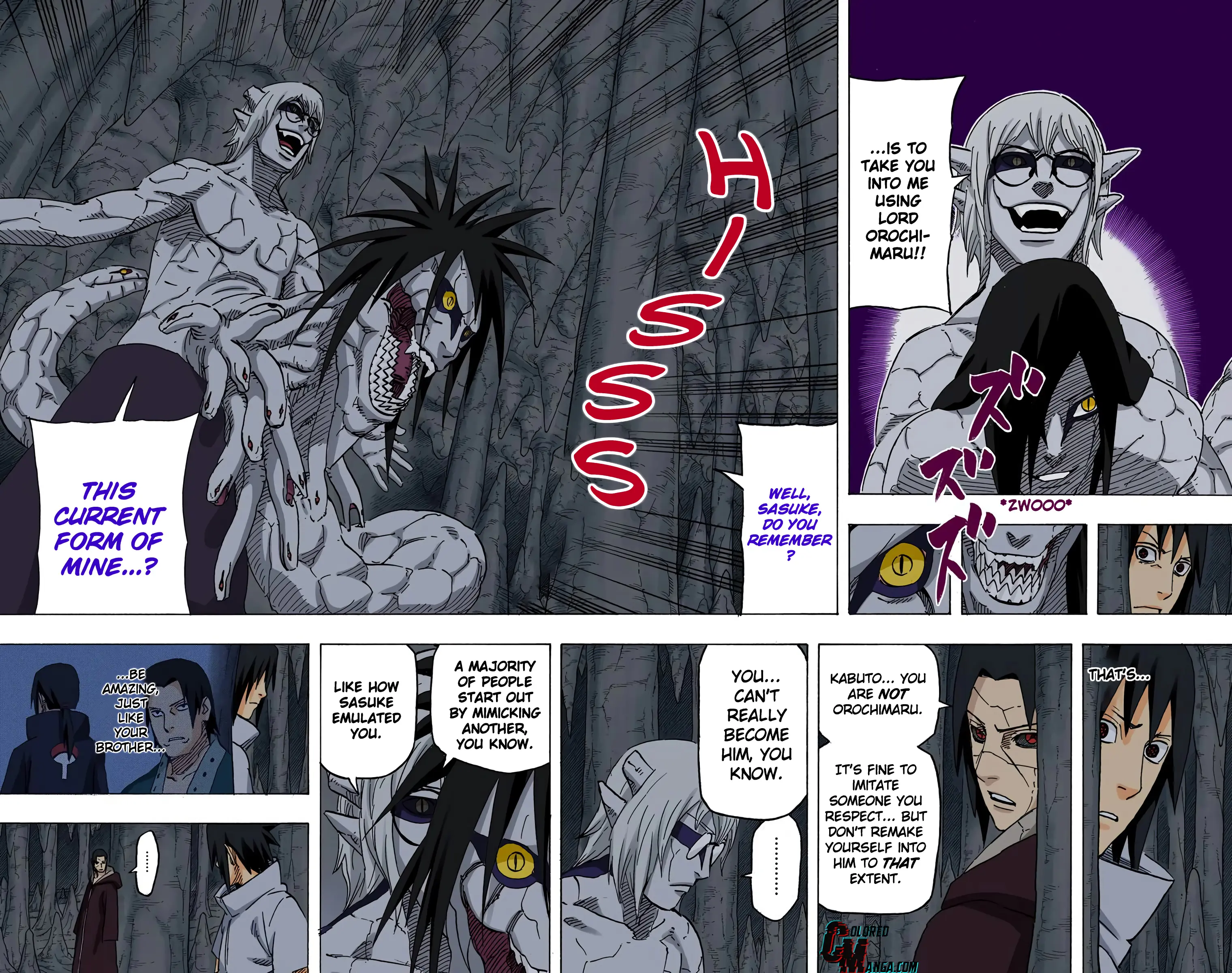Naruto Colored Manga Online, chapter 585, page 10