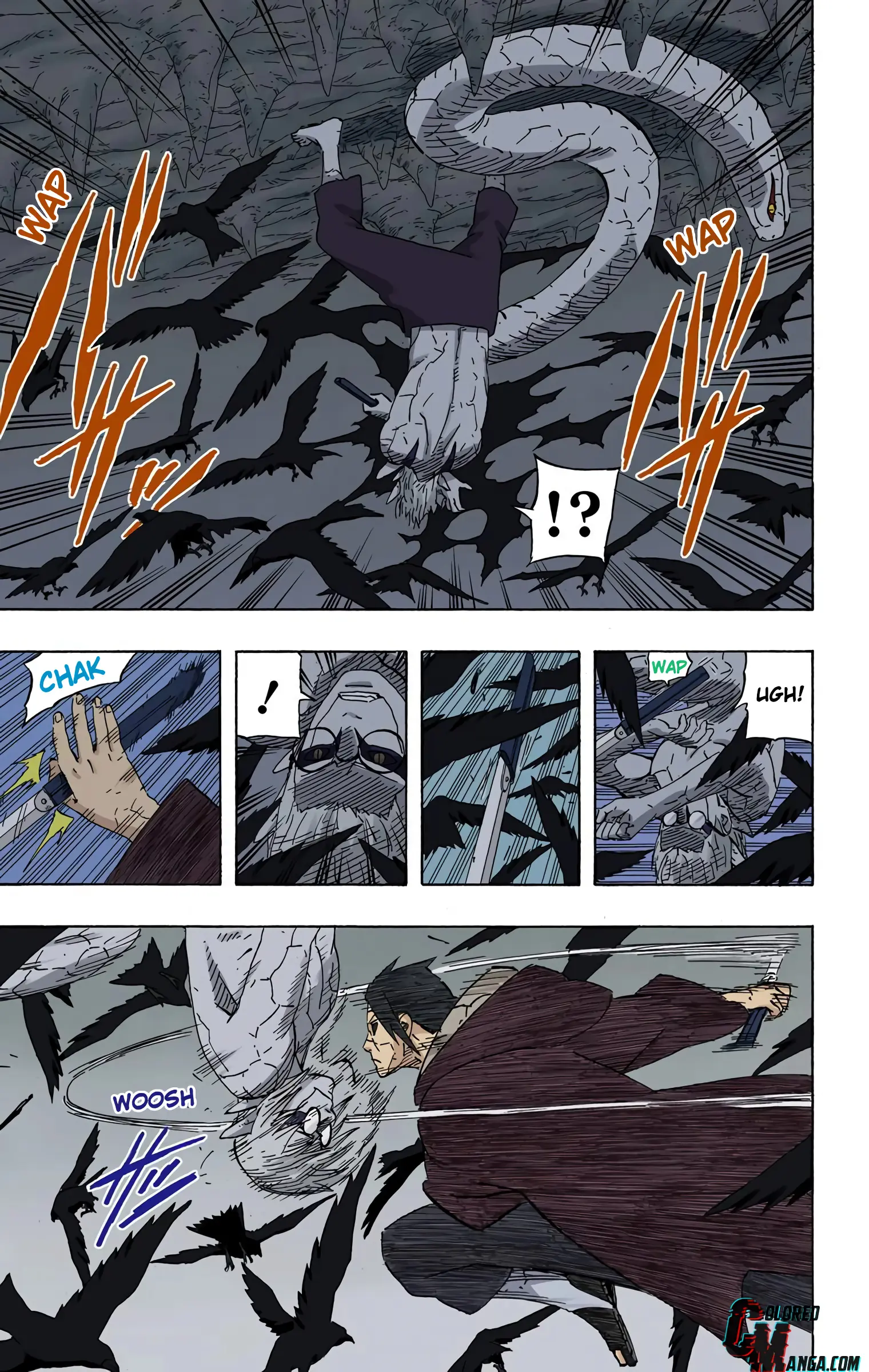 Naruto Colored Manga Online, chapter 586, page 5