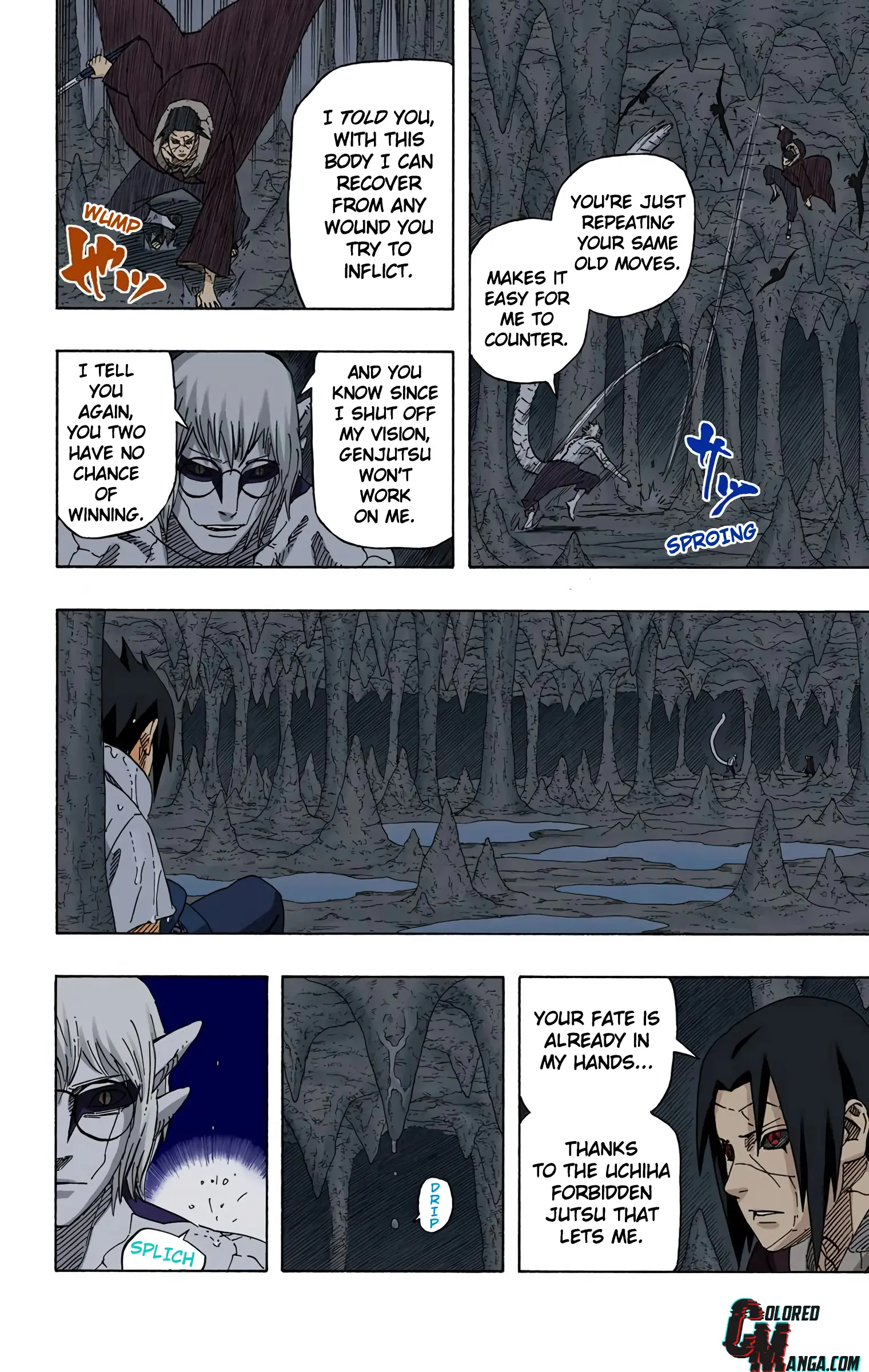 Naruto Colored Manga Online, chapter 586, page 6