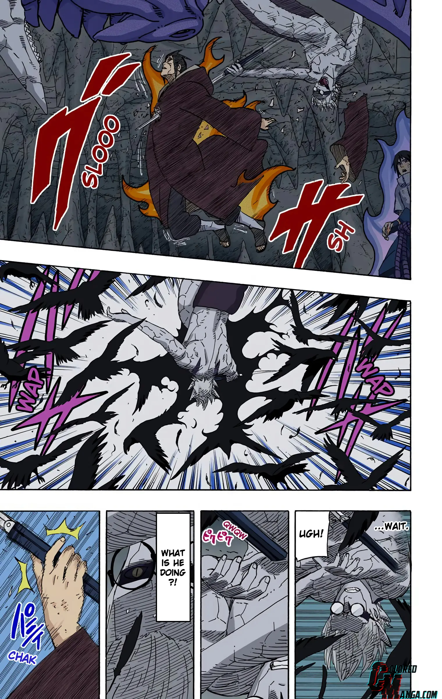 Naruto Colored Manga Online, chapter 586, page 11