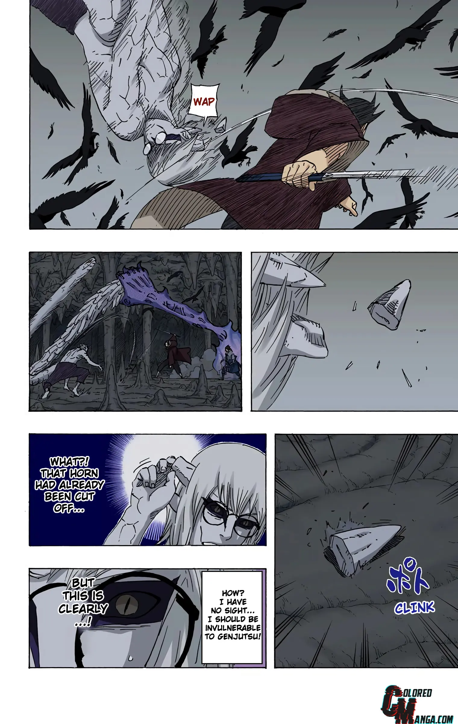 Naruto Colored Manga Online, chapter 586, page 12