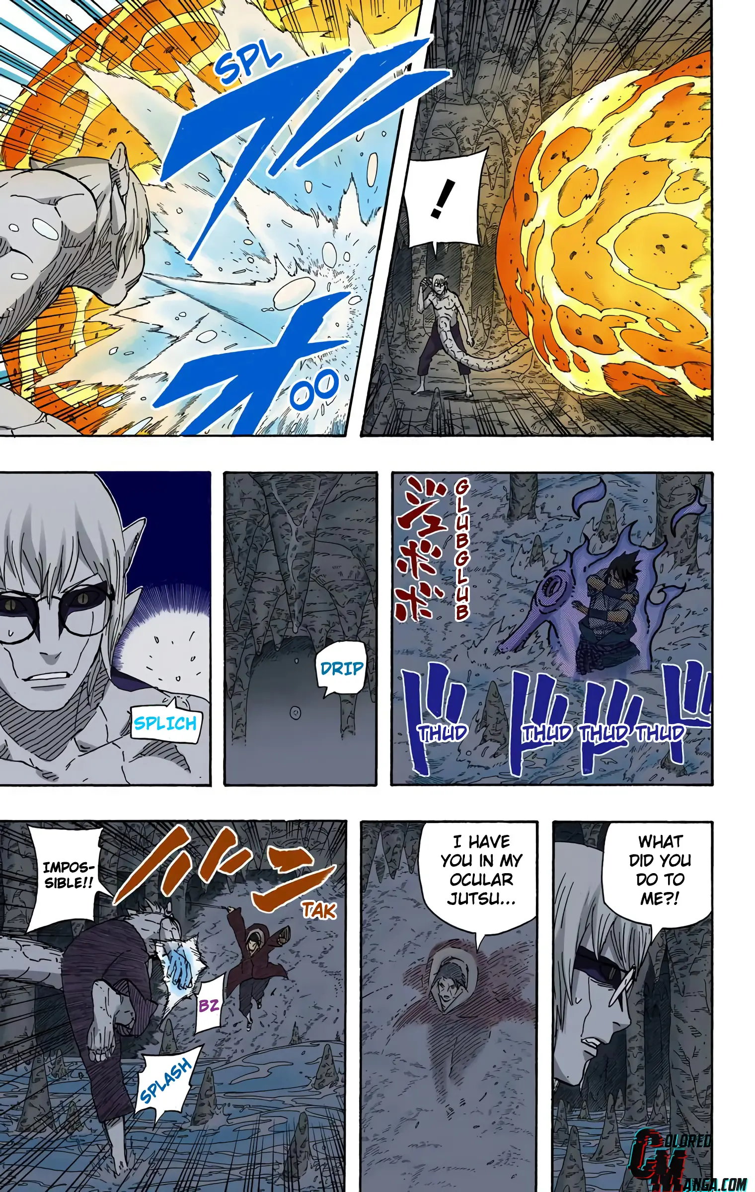 Naruto Colored Manga Online, chapter 586, page 13