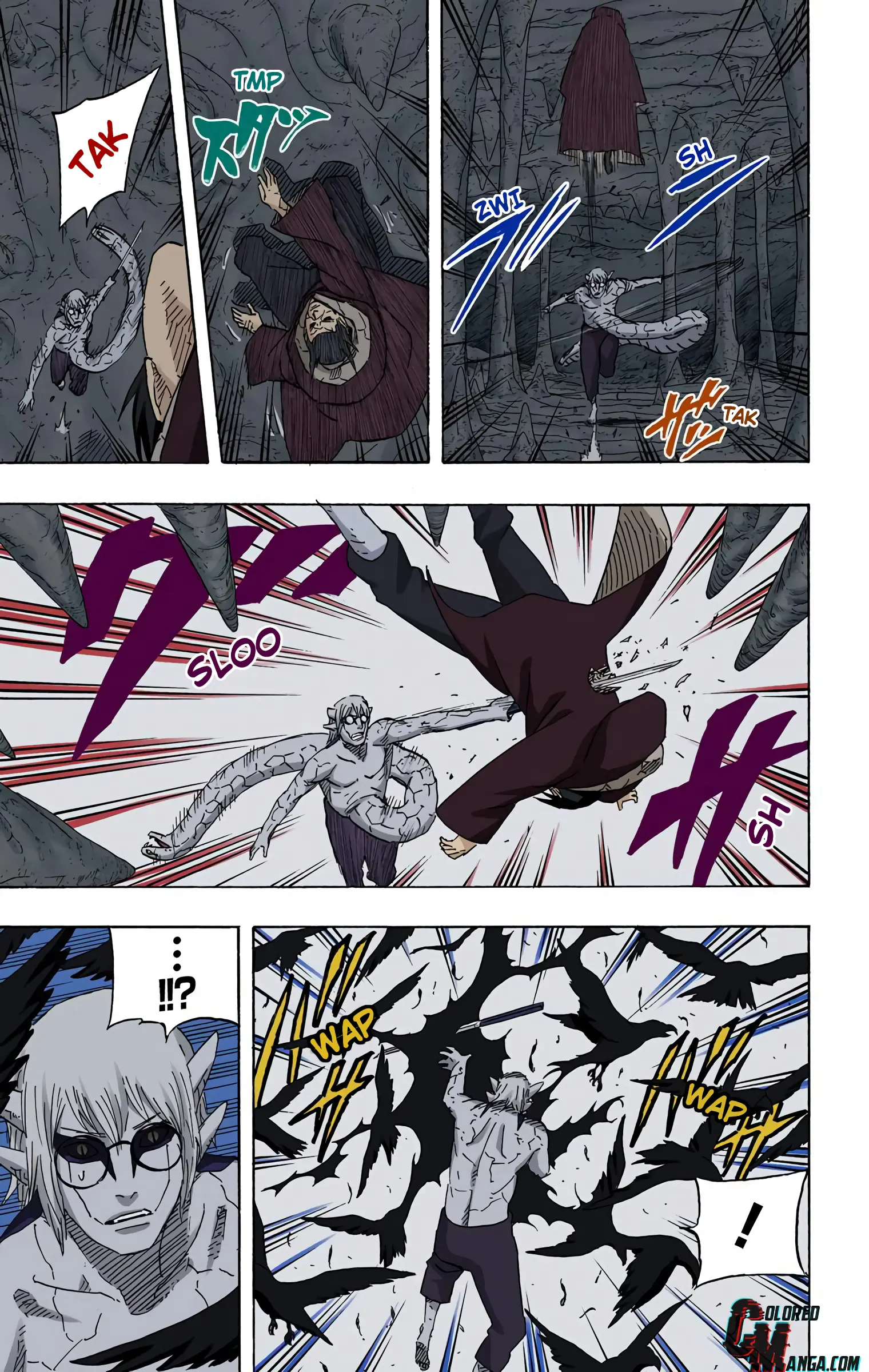 Naruto Colored Manga Online, chapter 586, page 15