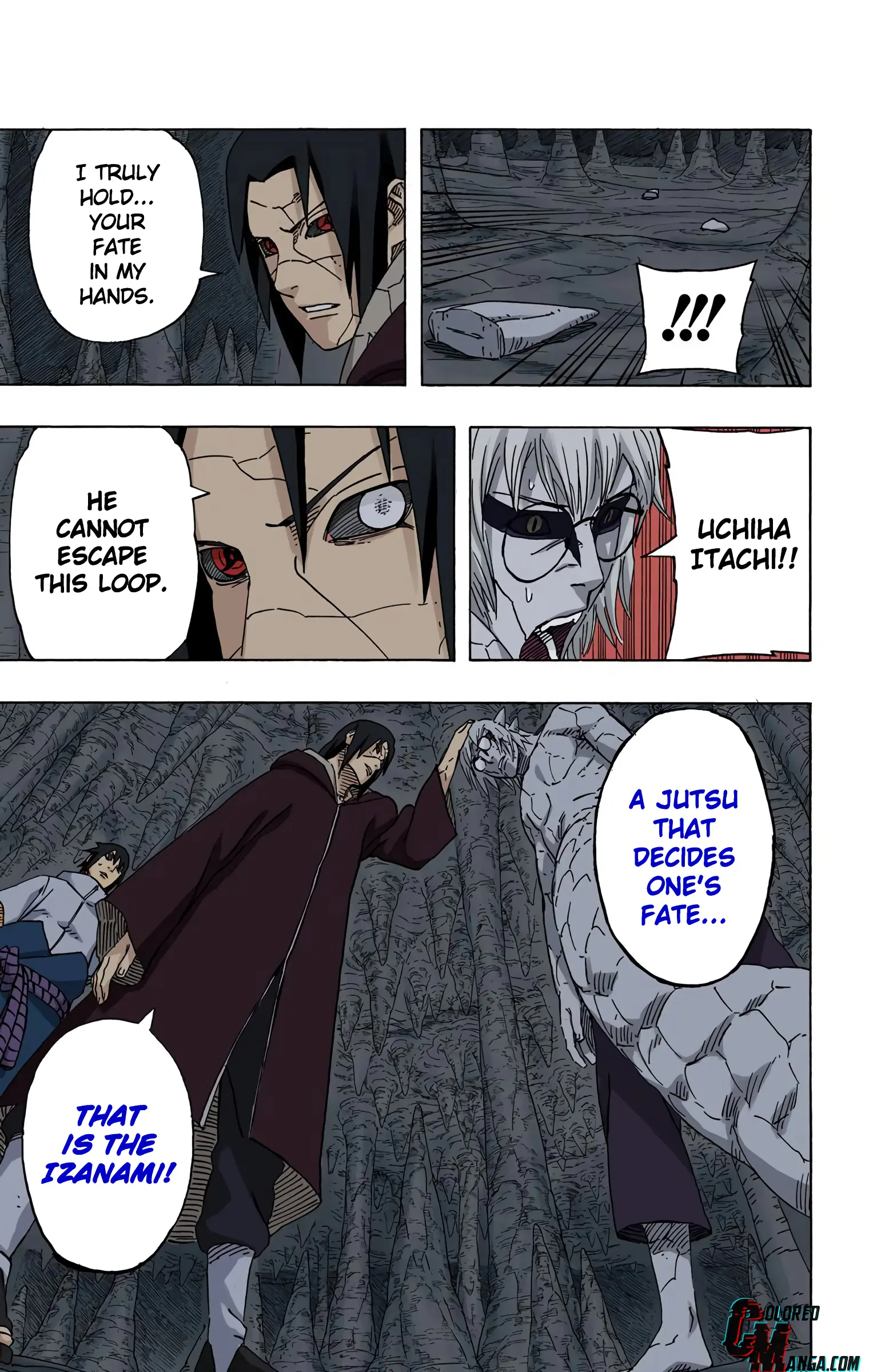 Naruto Colored Manga Online, chapter 586, page 17