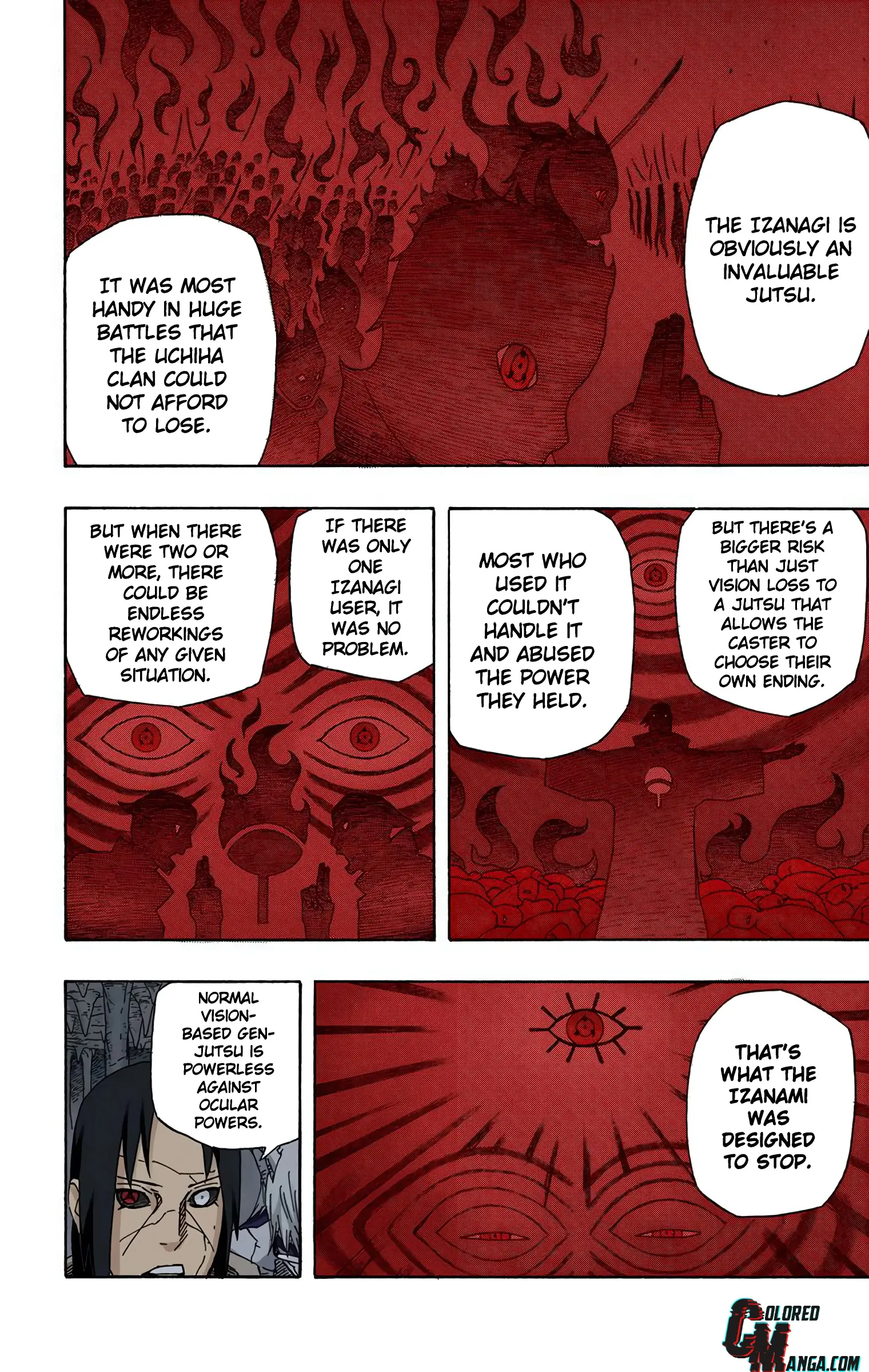 Naruto Colored Manga Online, chapter 587, page 4