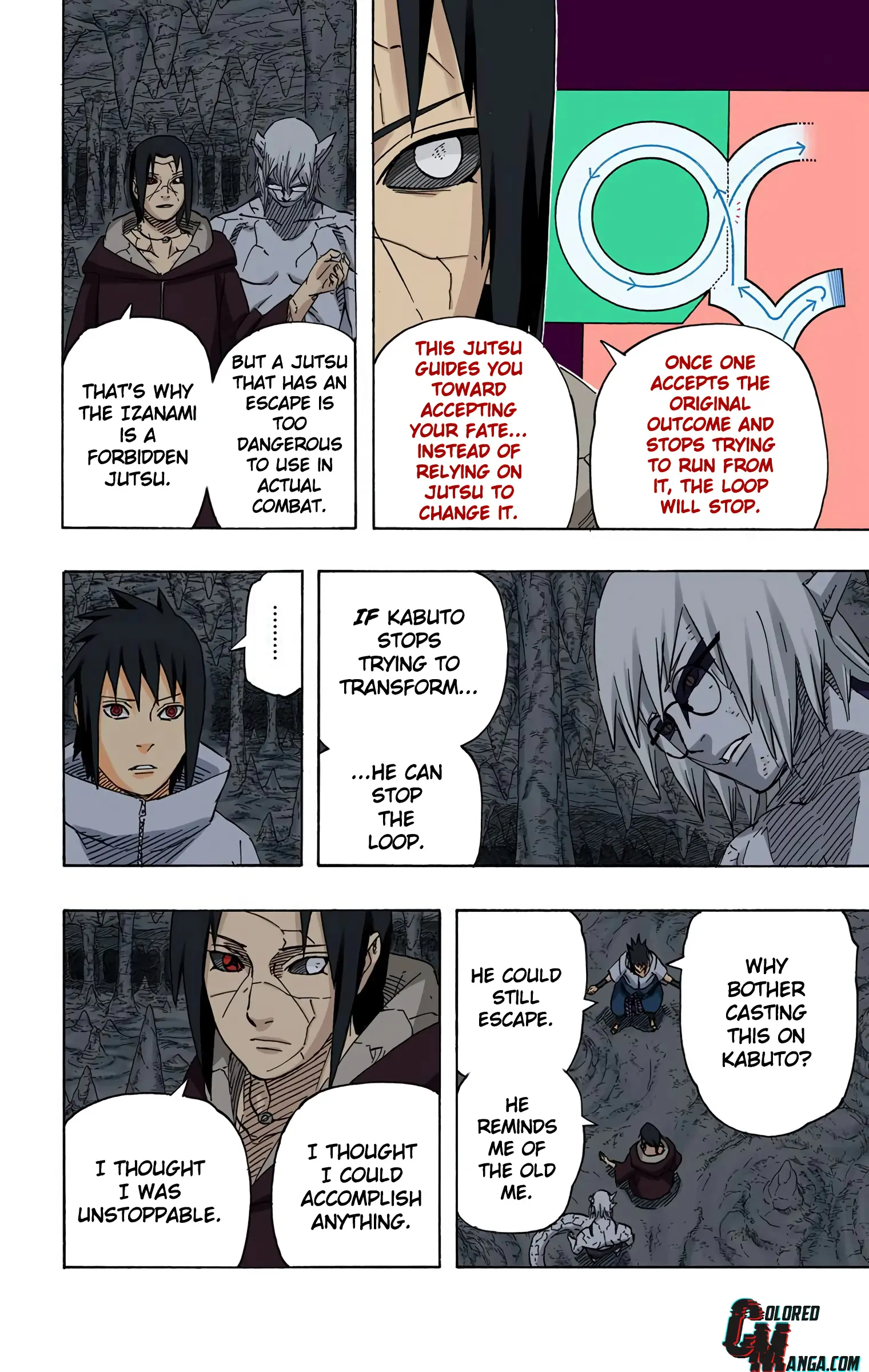 Naruto Colored Manga Online, chapter 587, page 6