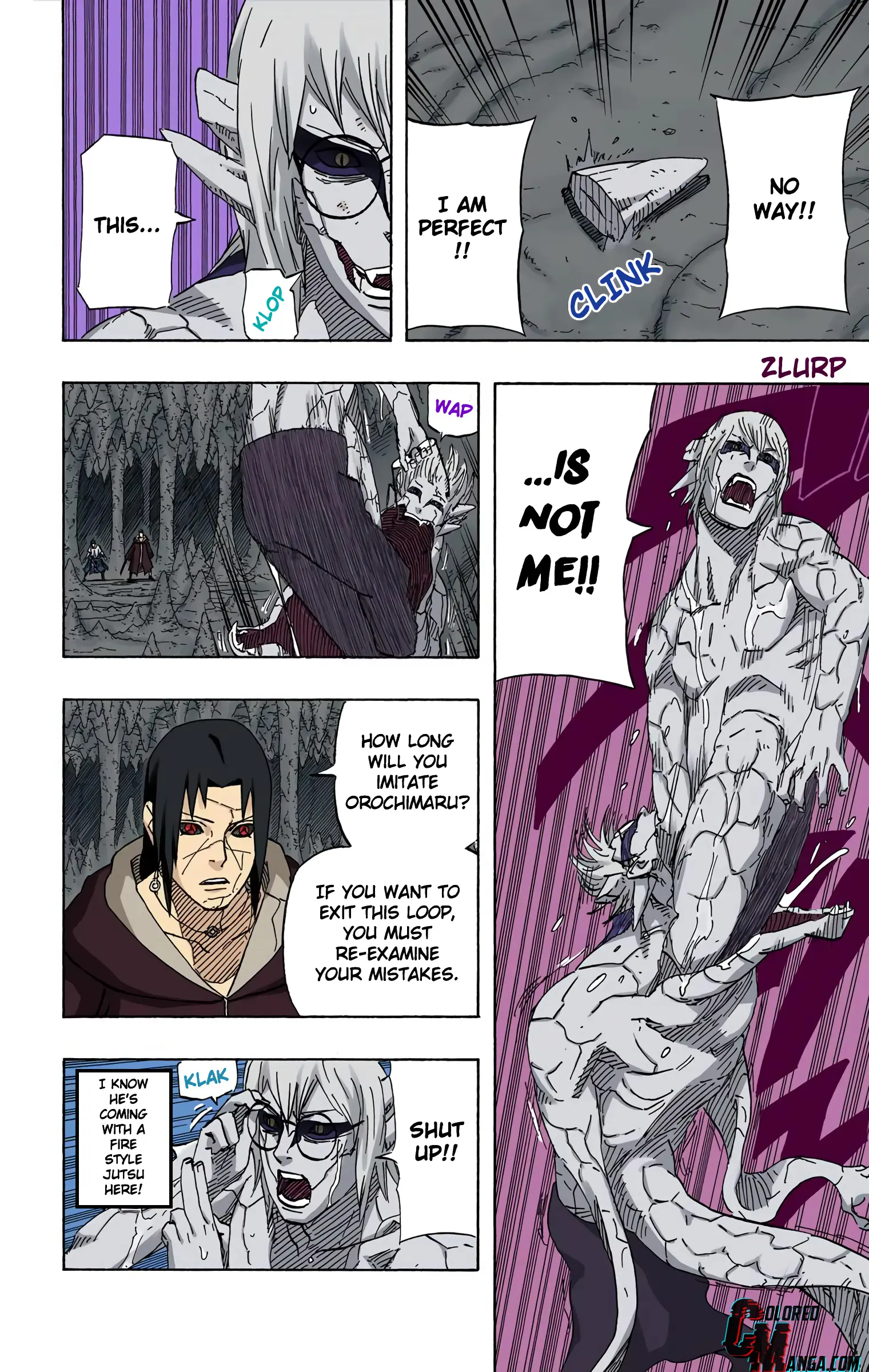 Naruto Colored Manga Online, chapter 587, page 10