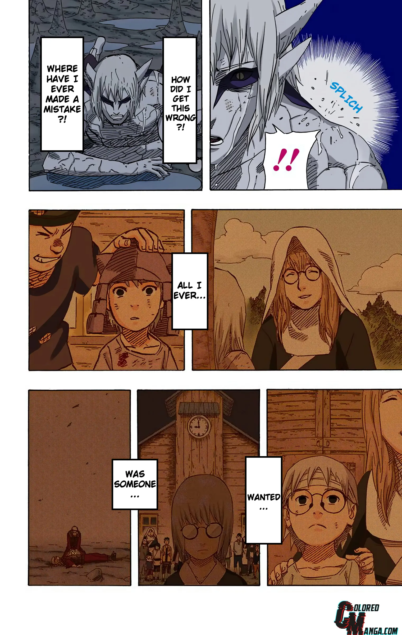 Naruto Colored Manga Online, chapter 587, page 12
