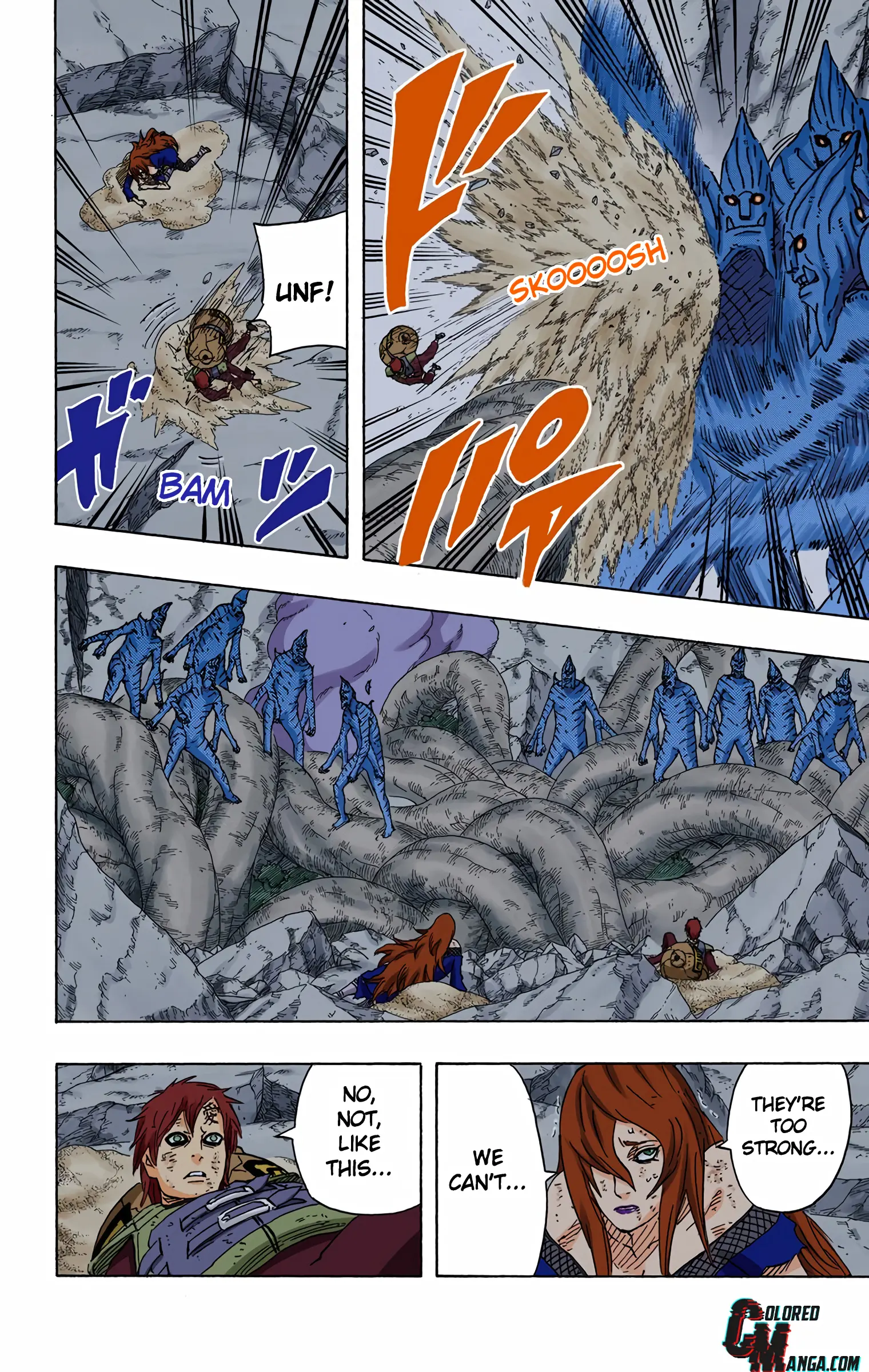 Naruto Colored Manga Online, chapter 588, page 10