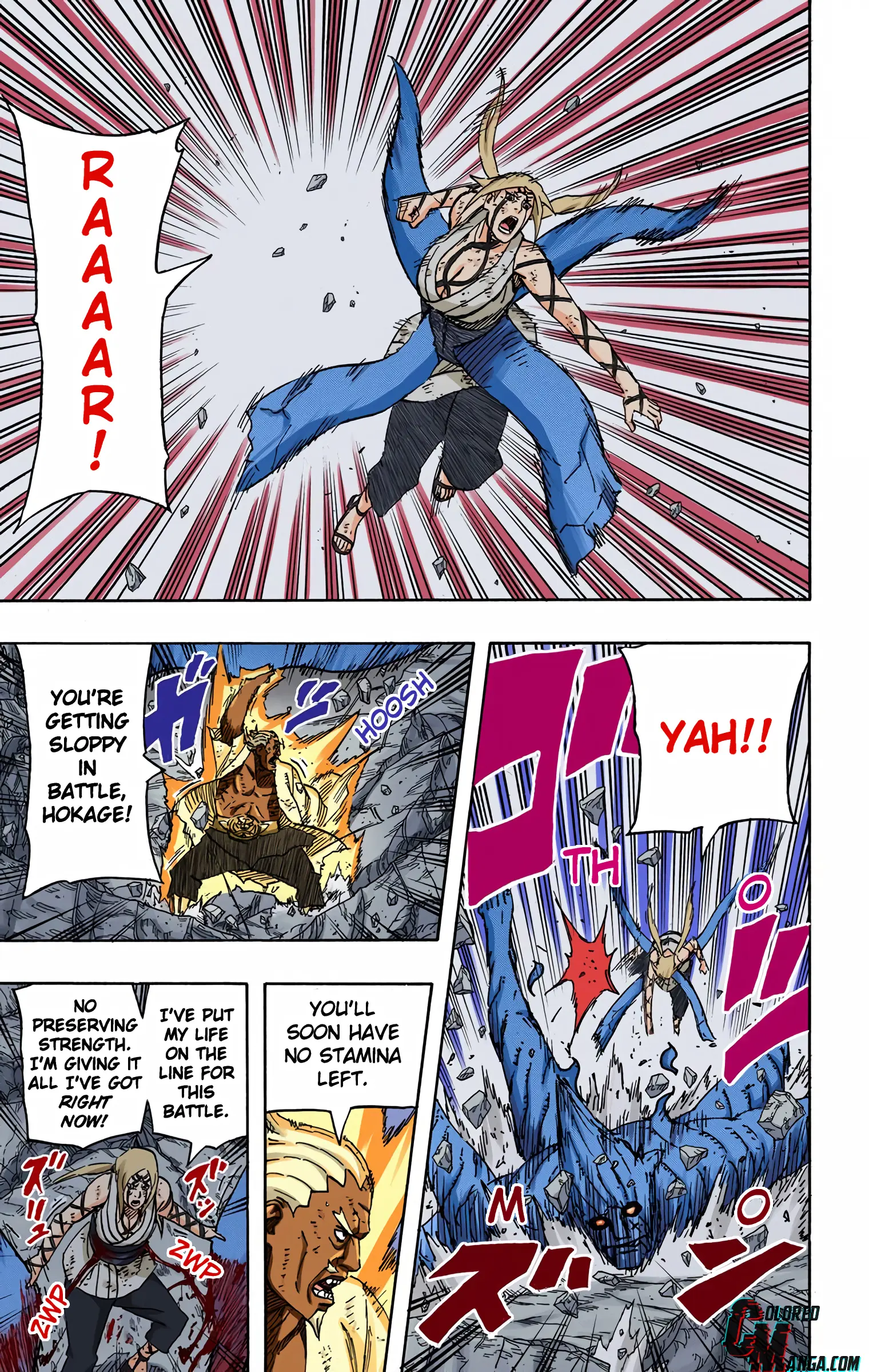 Naruto Colored Manga Online, chapter 588, page 11