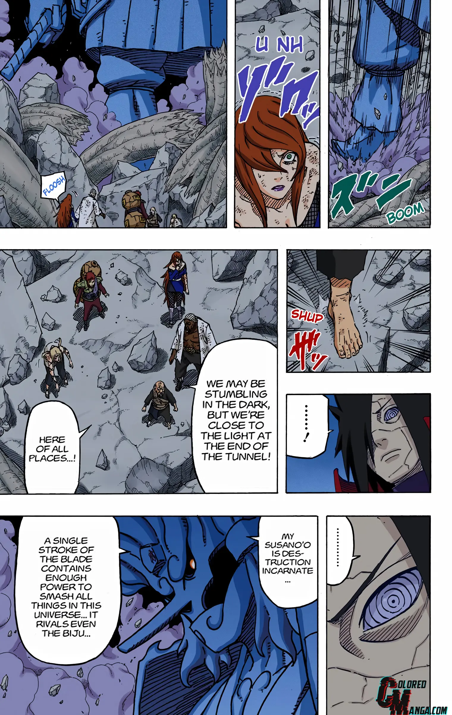 Naruto Colored Manga Online, chapter 589, page 5