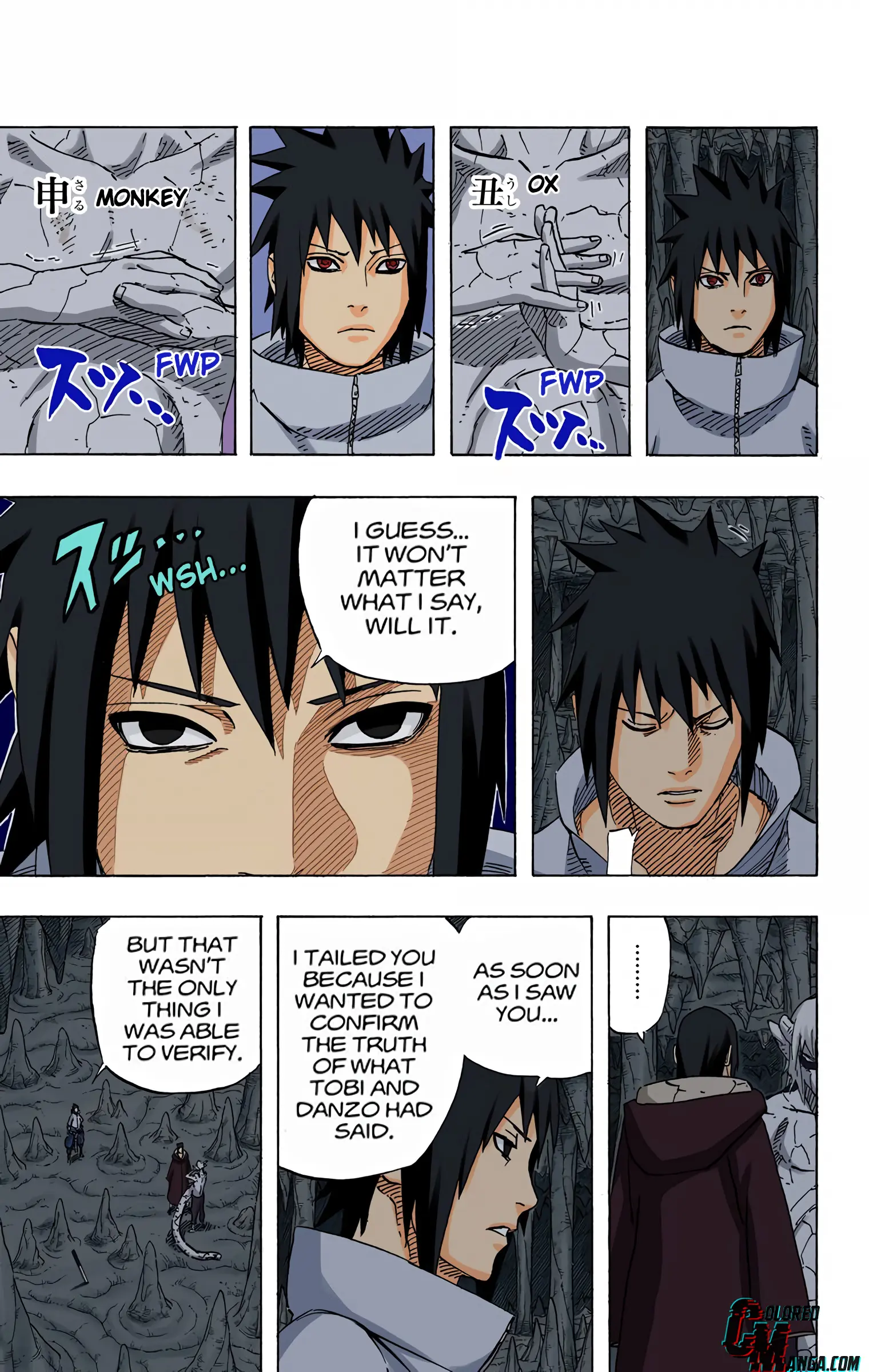 Naruto Colored Manga Online, chapter 589, page 7