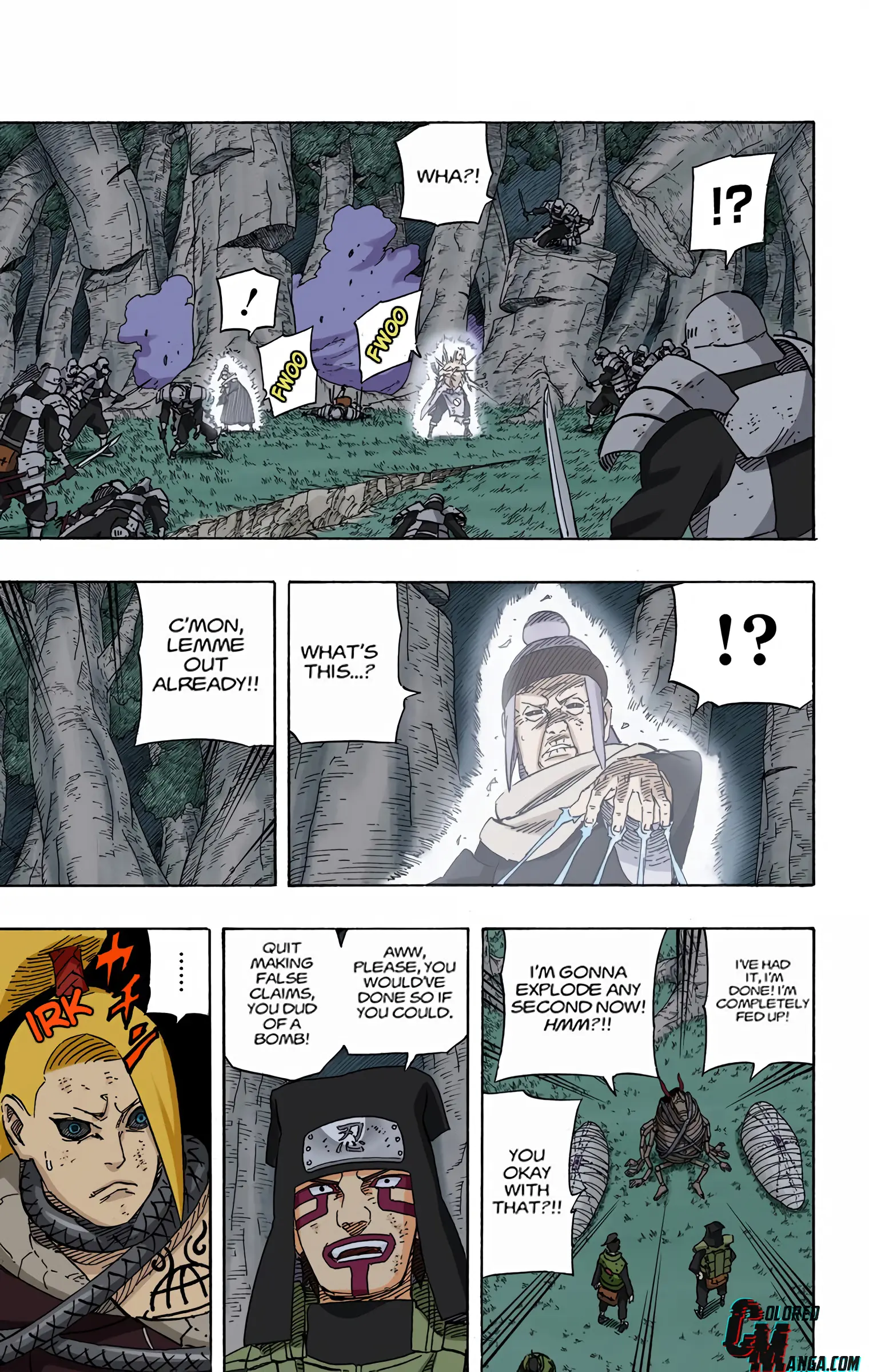Naruto Colored Manga Online, chapter 589, page 11