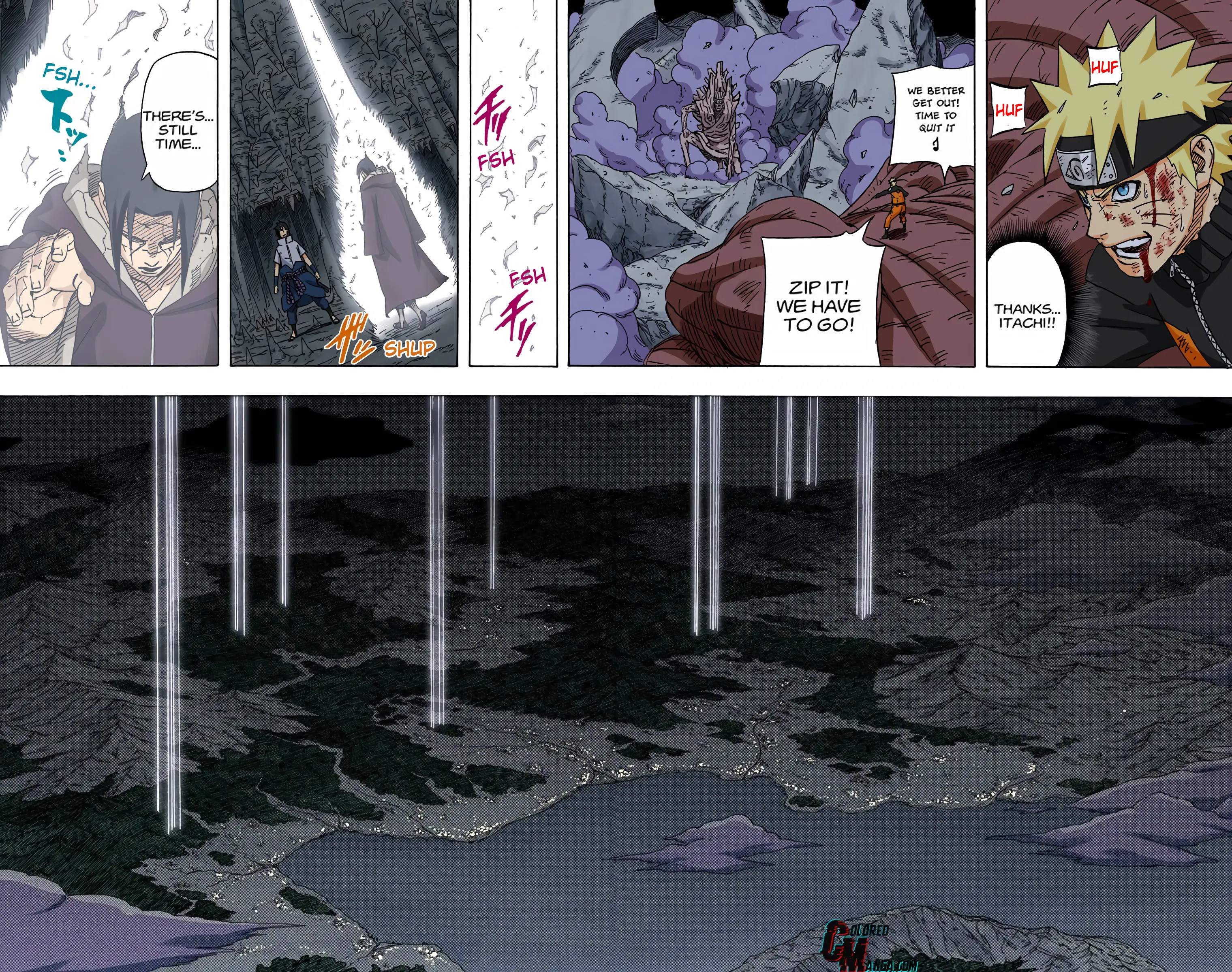 Naruto Colored Manga Online, chapter 589, page 14