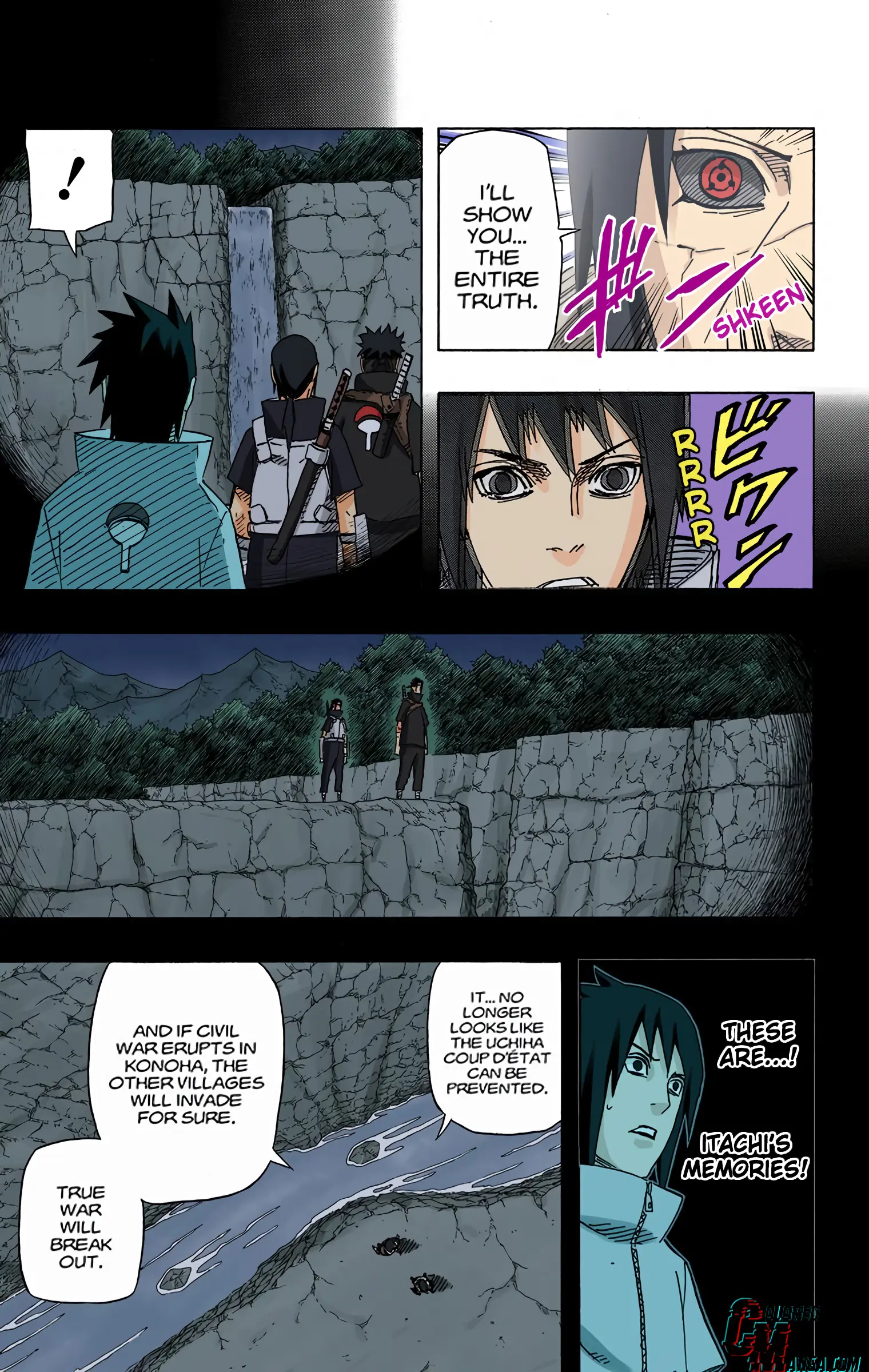Naruto Colored Manga Online, chapter 590, page 5