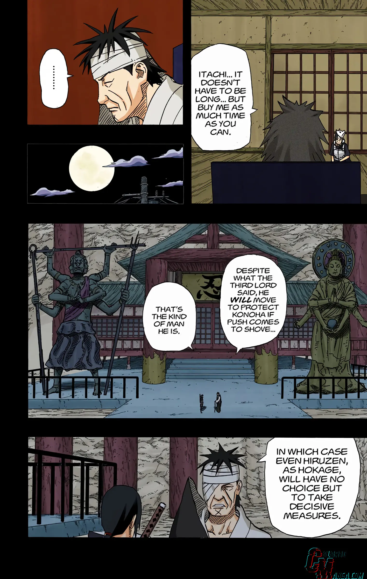 Naruto Colored Manga Online, chapter 590, page 8
