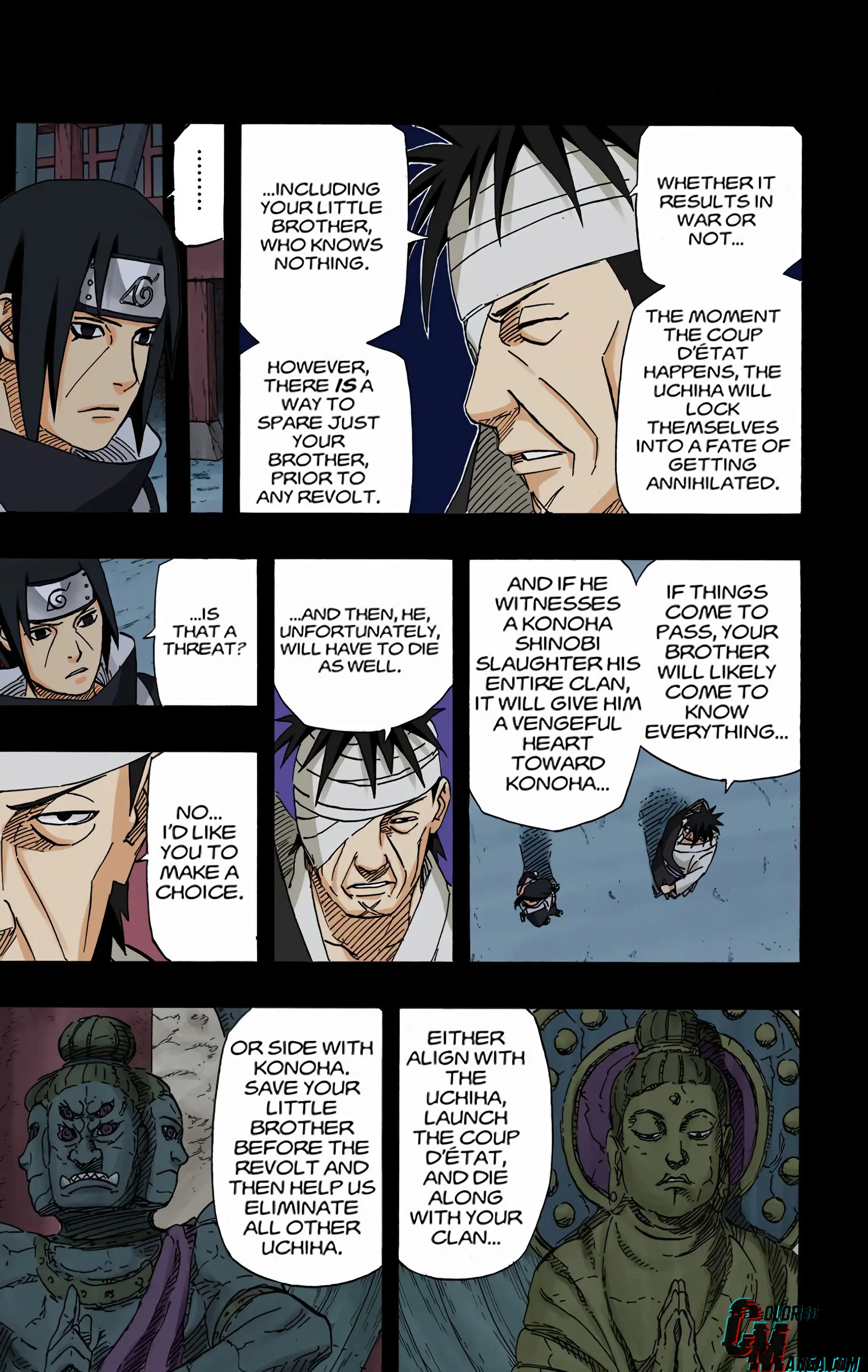 Naruto Colored Manga Online, chapter 590, page 9