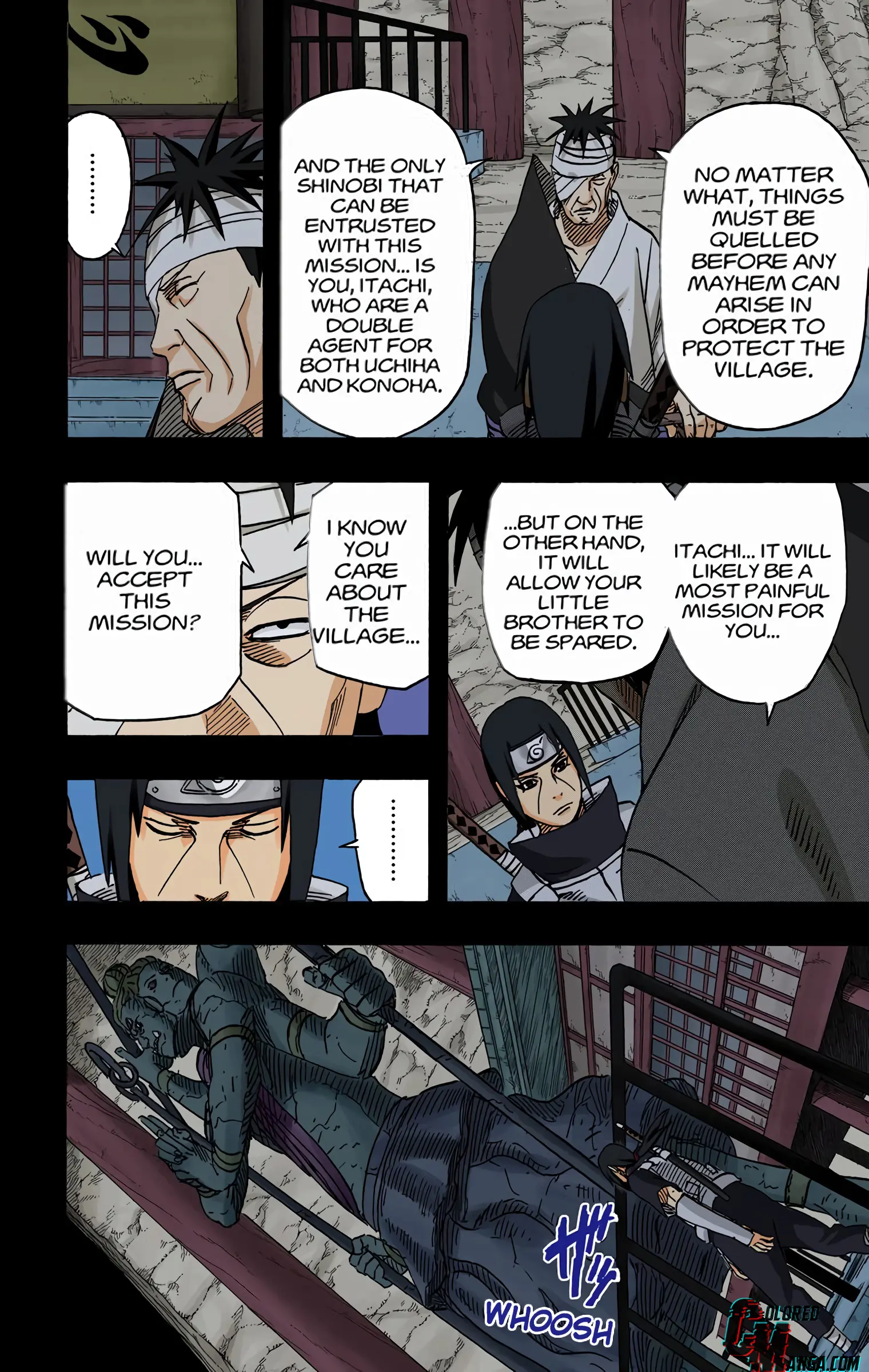 Naruto Colored Manga Online, chapter 590, page 10