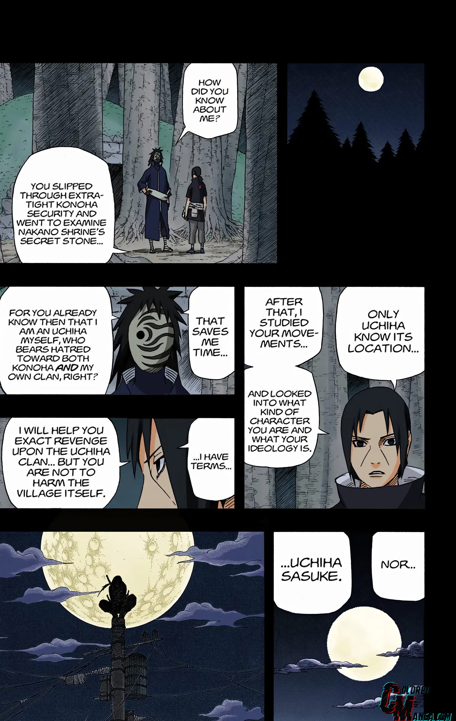 Naruto Colored Manga Online, chapter 590, page 11