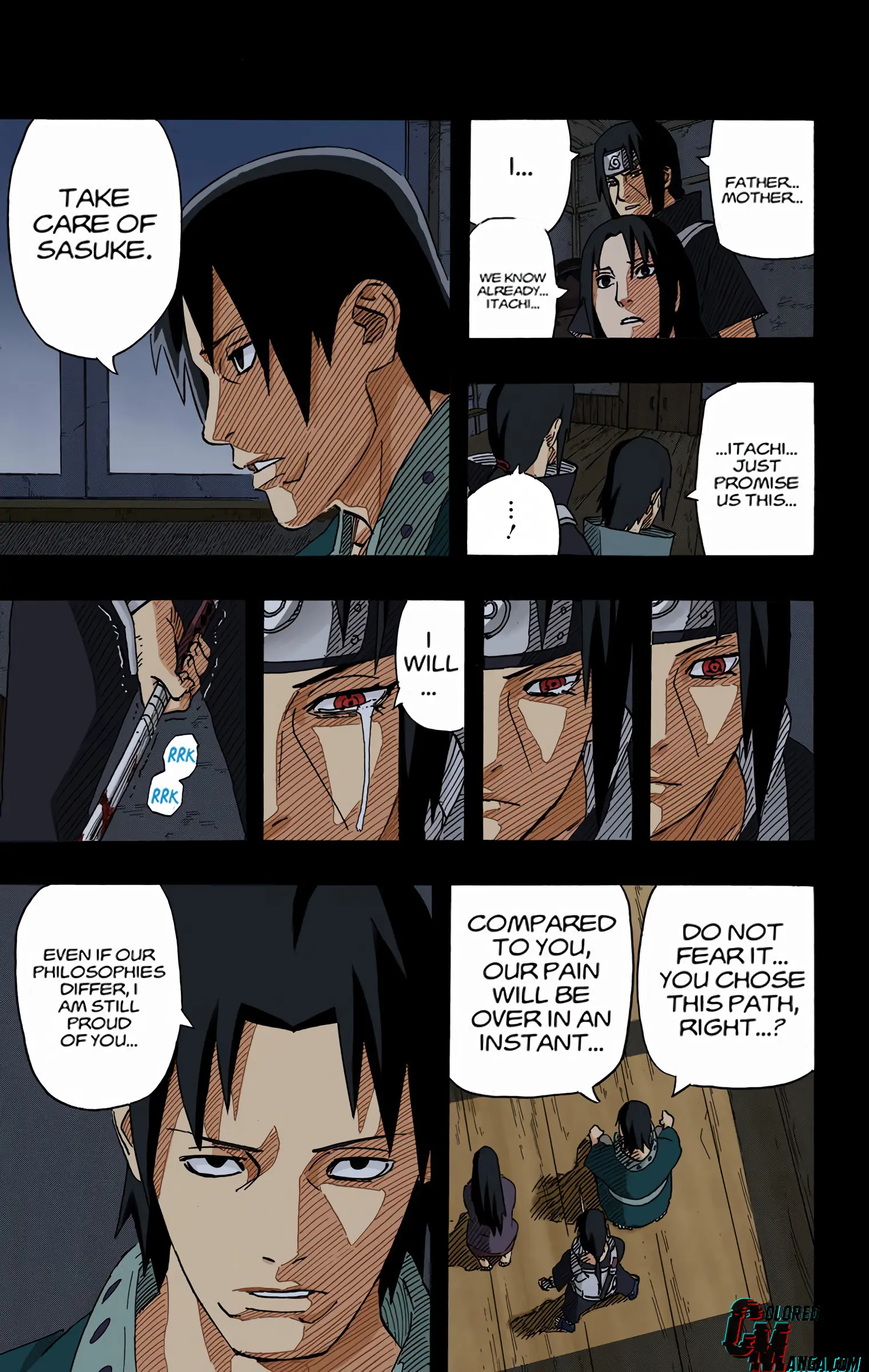 Naruto Colored Manga Online, chapter 590, page 13
