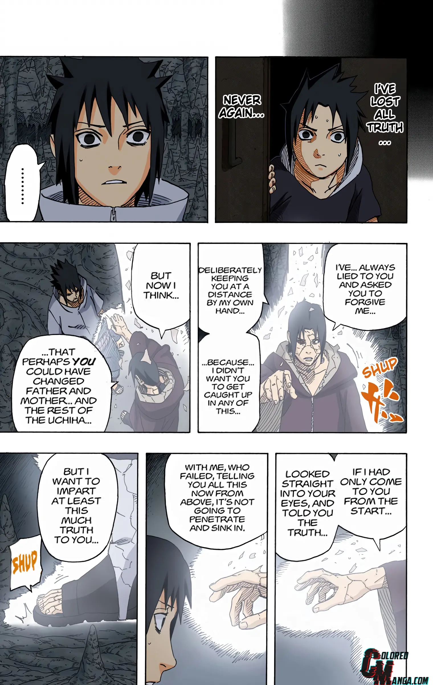Naruto Colored Manga Online, chapter 590, page 15