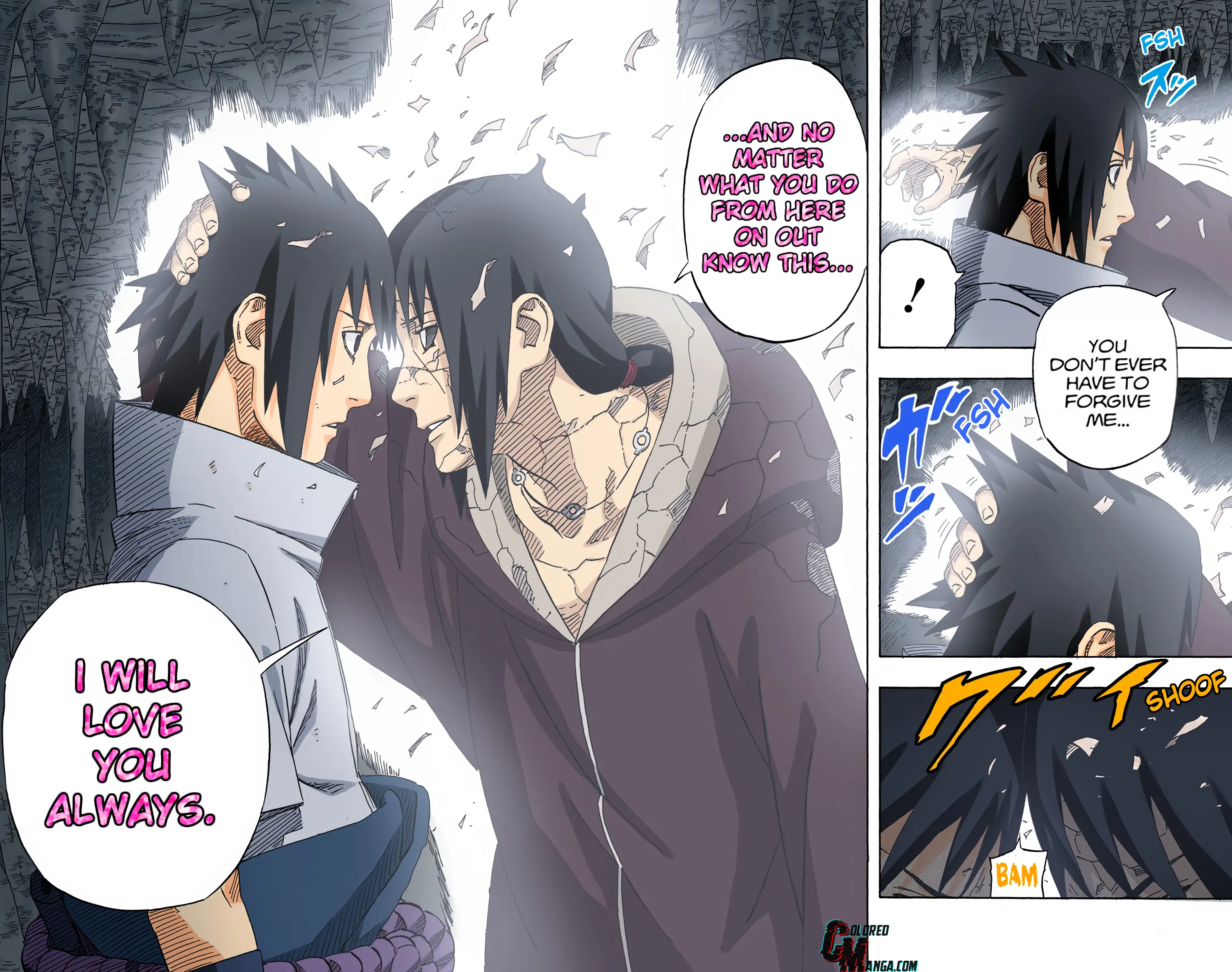 Naruto Colored Manga Online, chapter 590, page 16