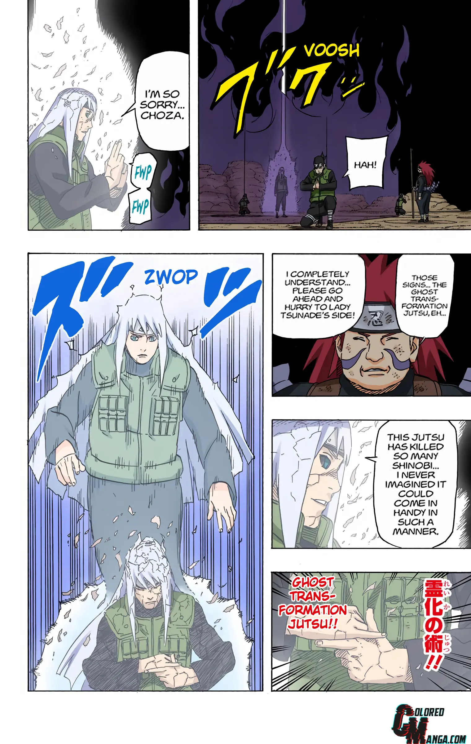 Naruto Colored Manga Online, chapter 591, page 5