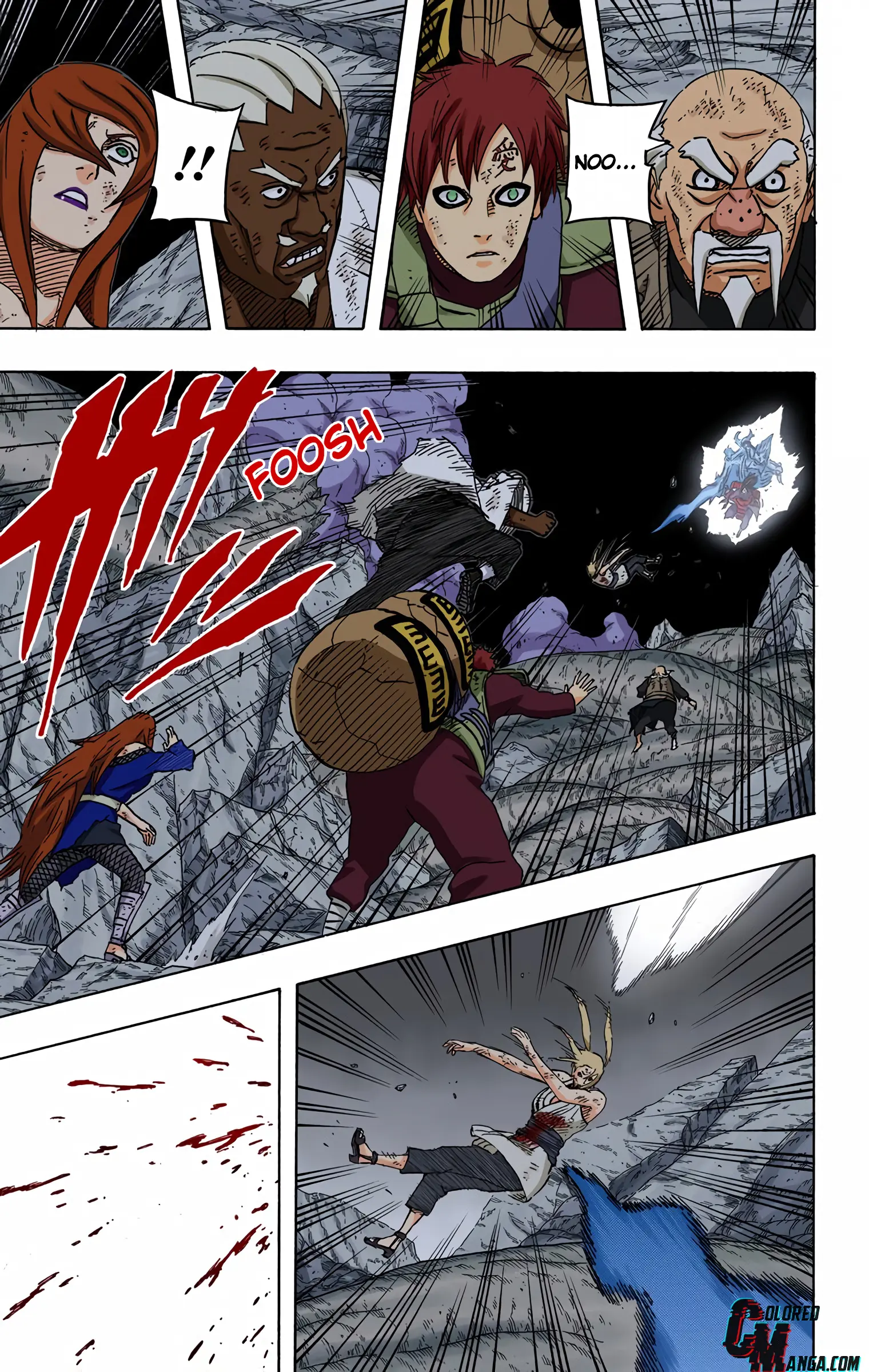 Naruto Colored Manga Online, chapter 591, page 10