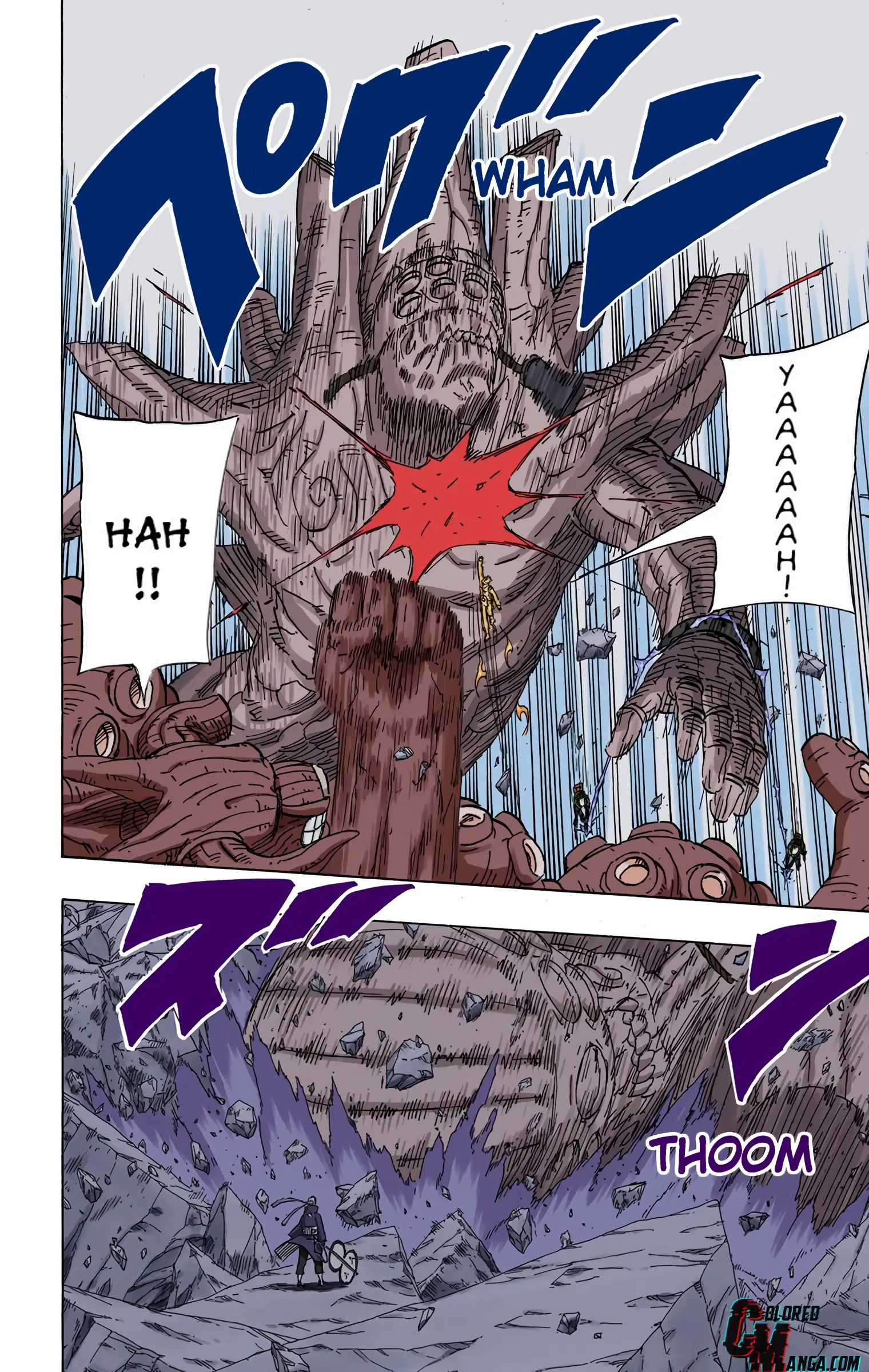 Naruto Colored Manga Online, chapter 592, page 7