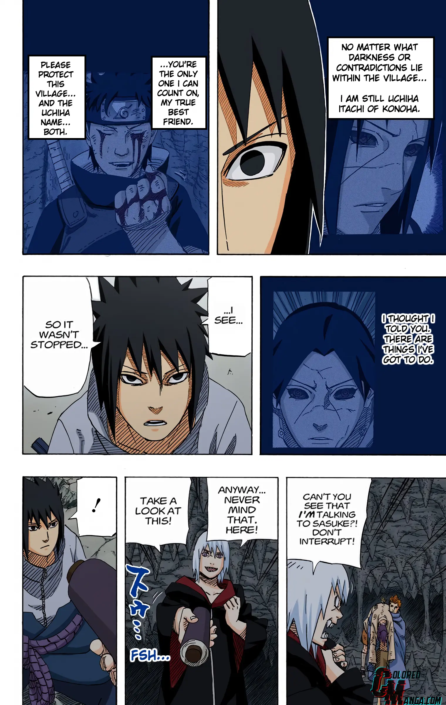 Naruto Colored Manga Online, chapter 592, page 12