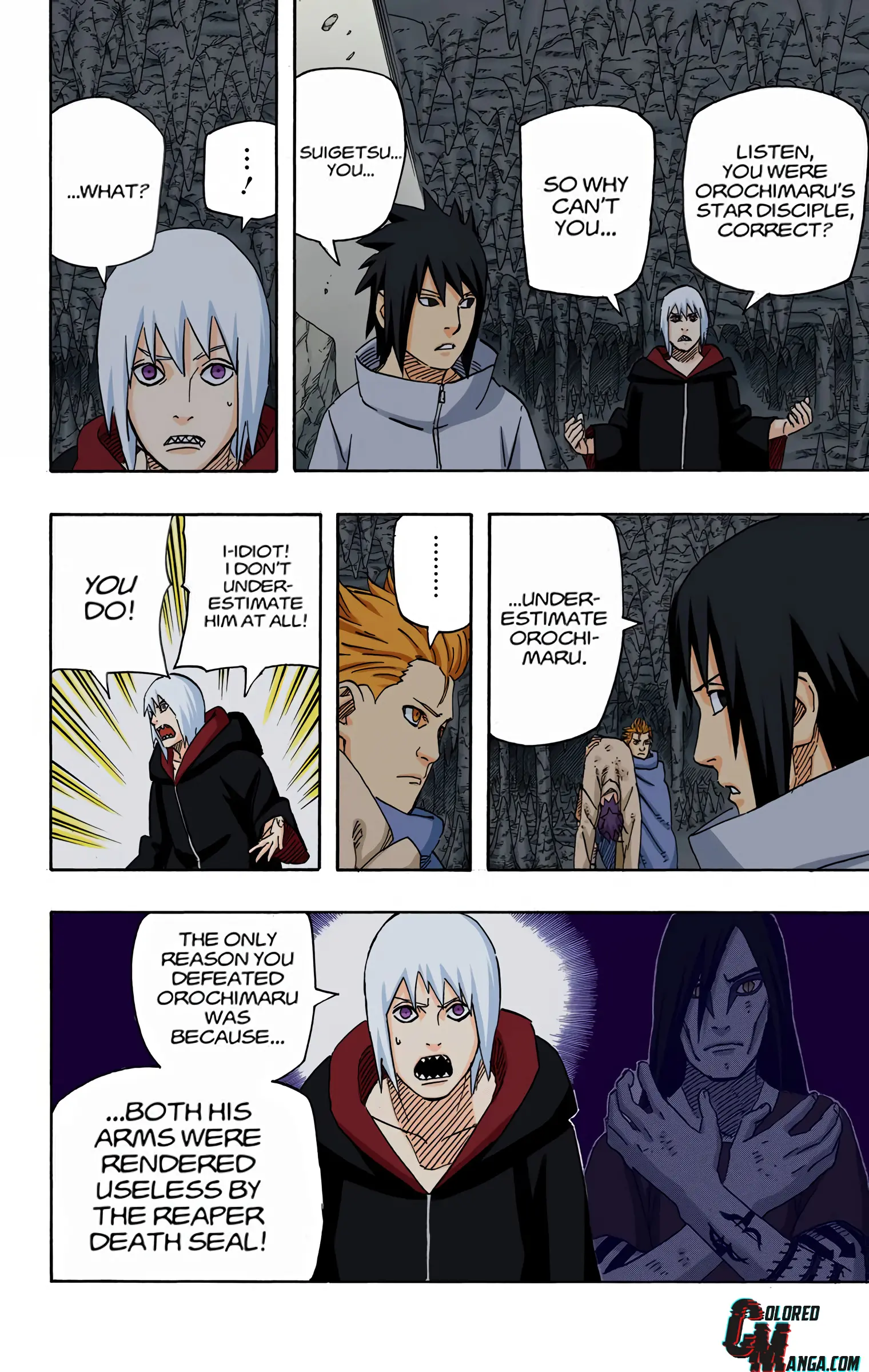 Naruto Colored Manga Online, chapter 593, page 2