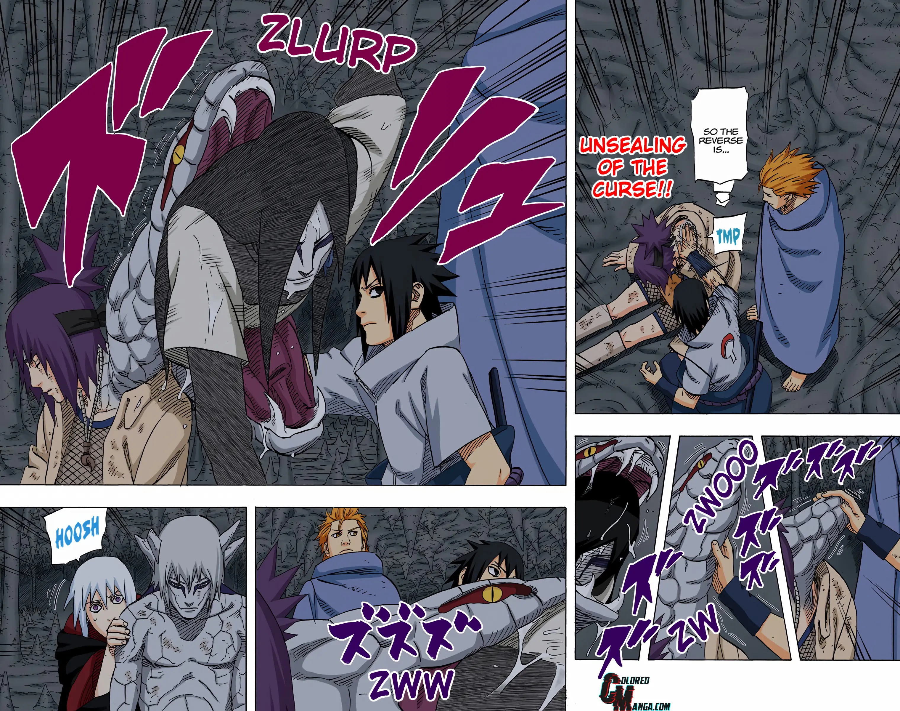 Naruto Colored Manga Online, chapter 593, page 6