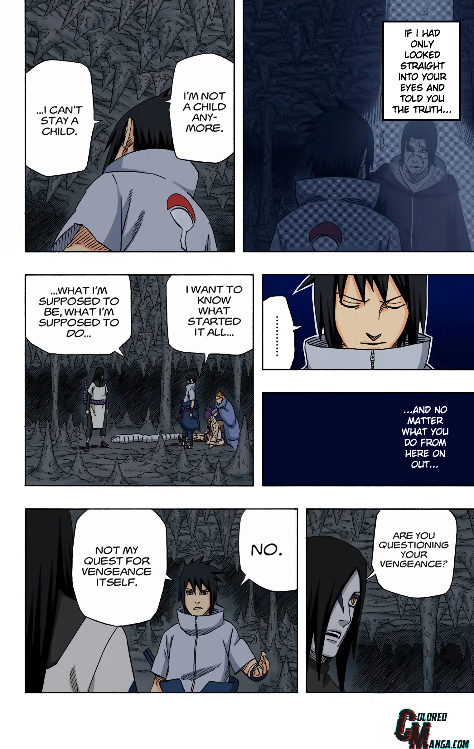 Naruto Colored Manga Online, chapter 593, page 11